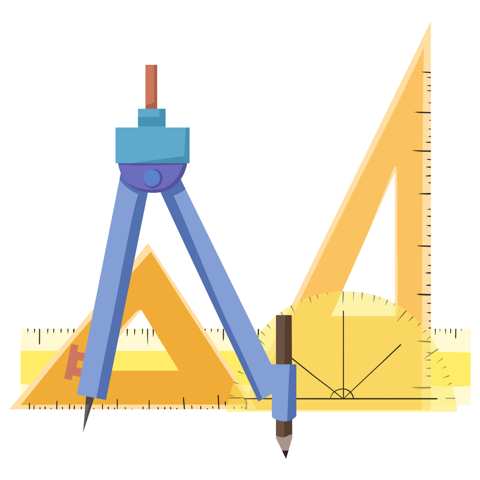 尺子文具图片绘画大全如何画？