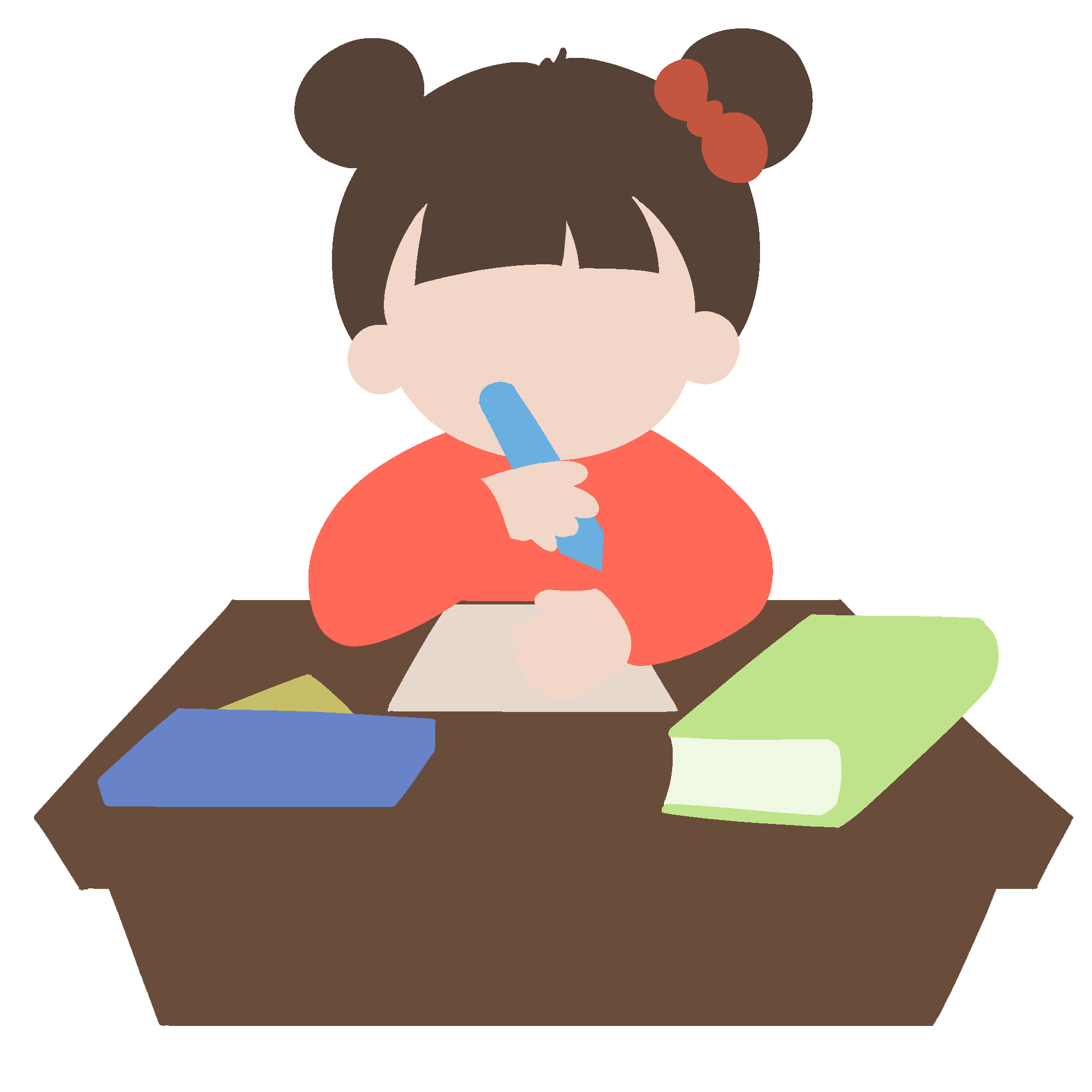 画画 简单学图片女孩如何制作?