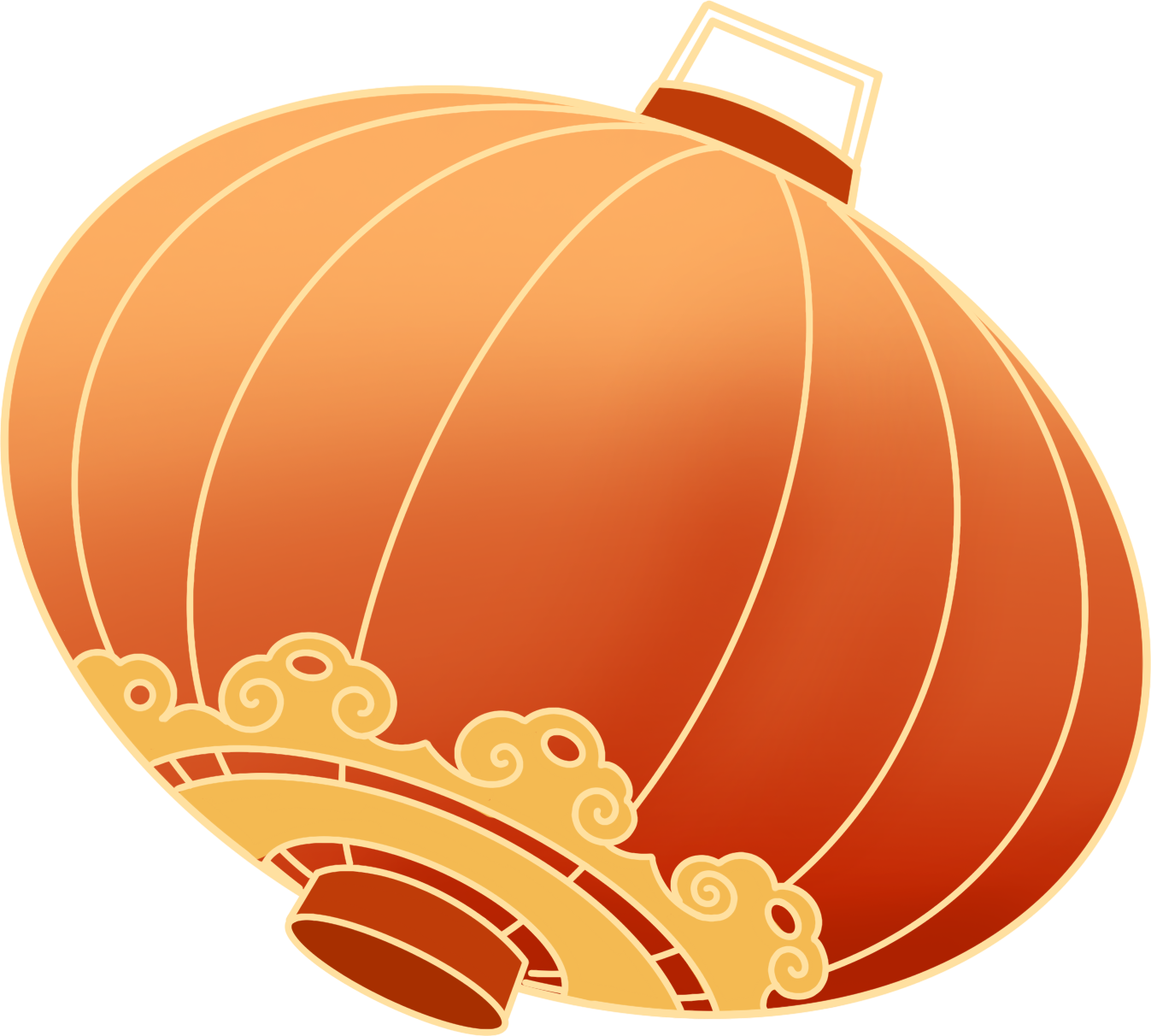 国风灯笼图片绘画作品如何画？