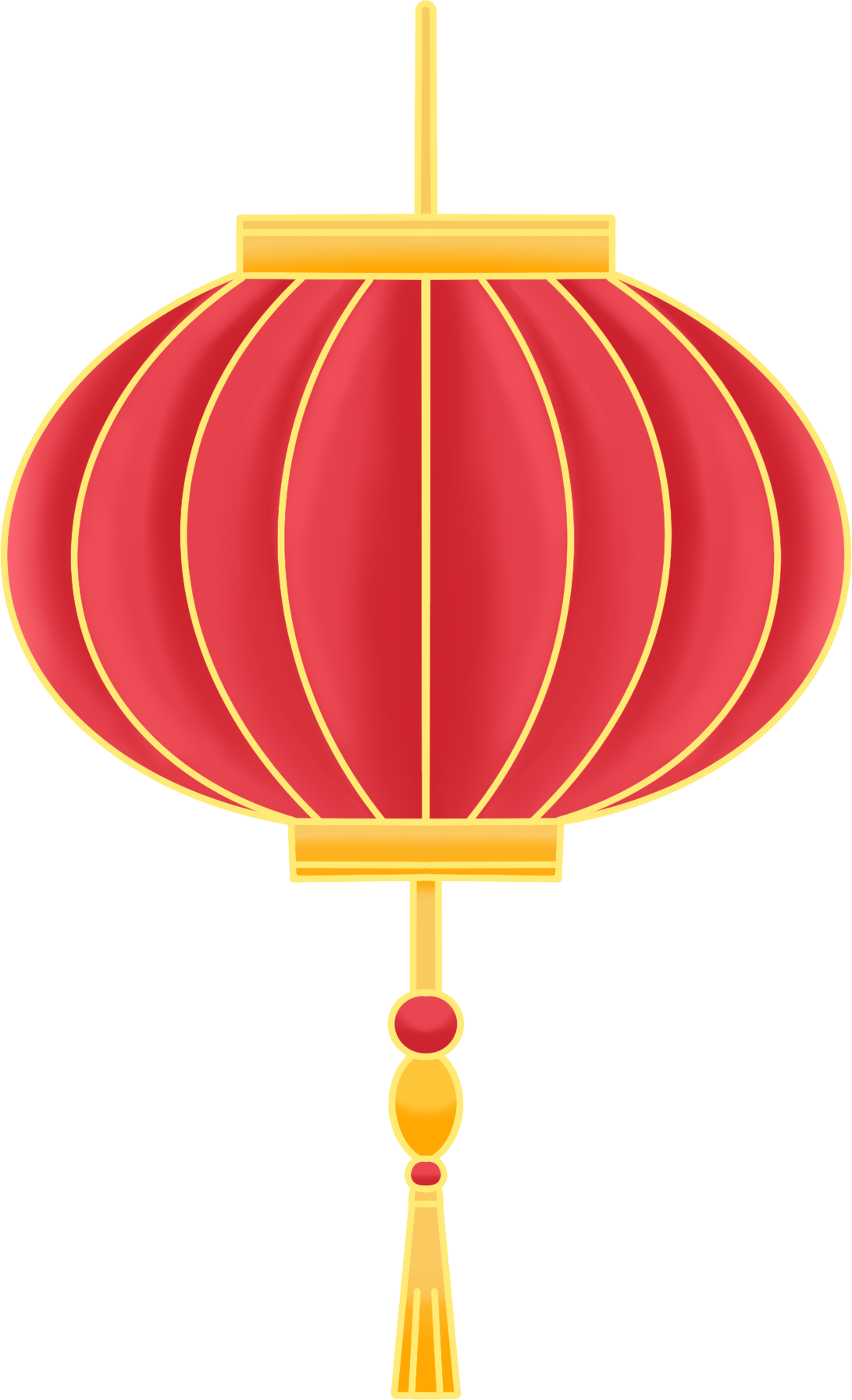 对称灯笼图片素材高清制作方法！