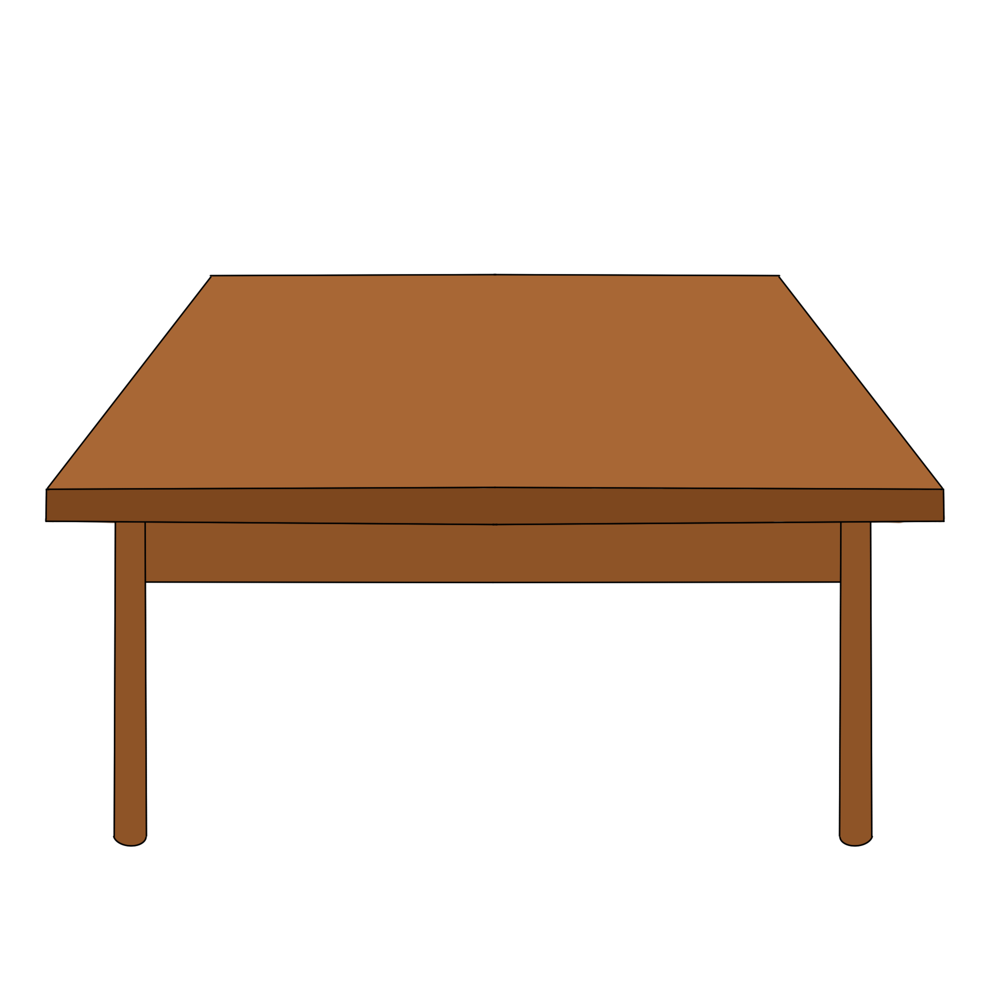 桌子图片素材动漫怎么画？