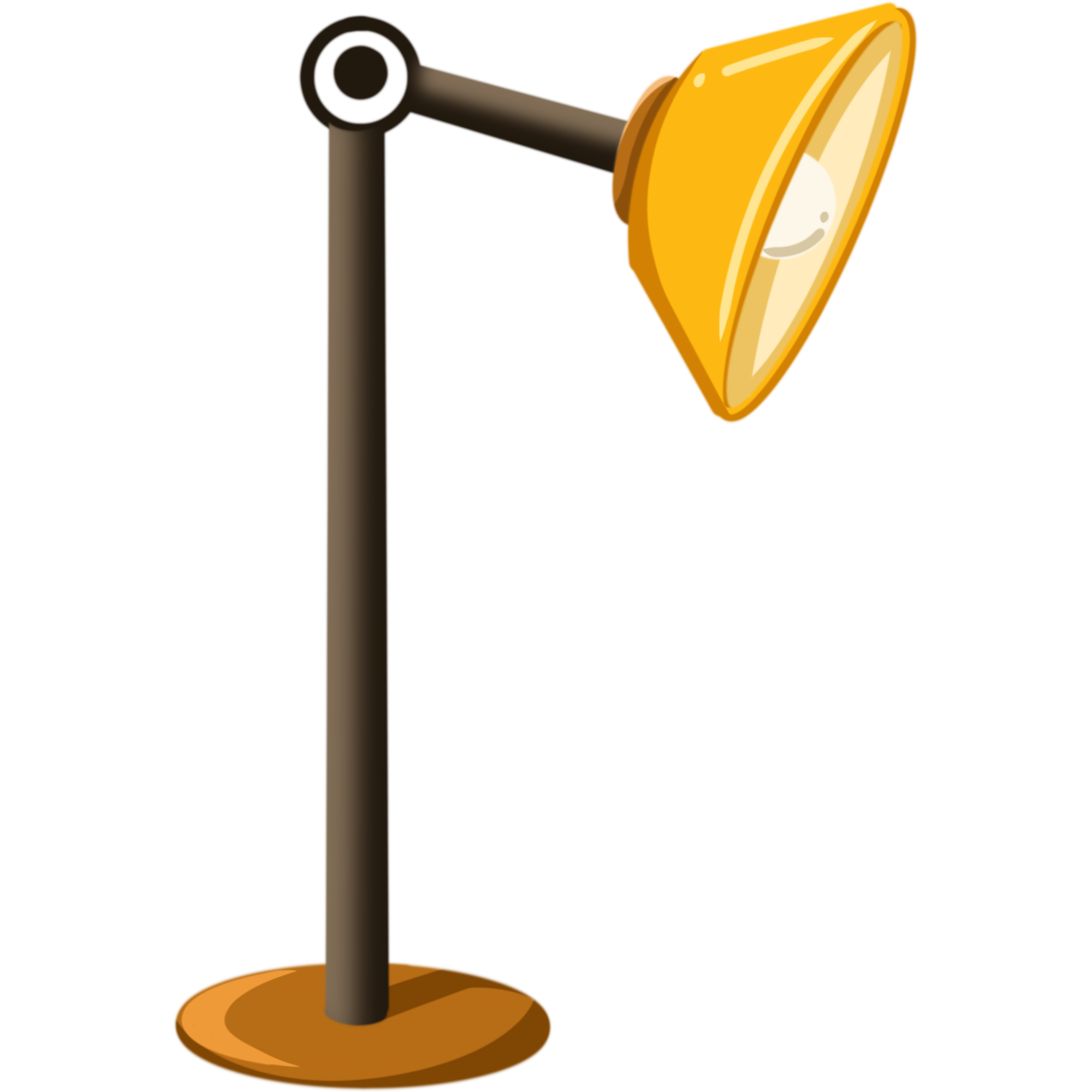 台灯图片素材高清怎么画？