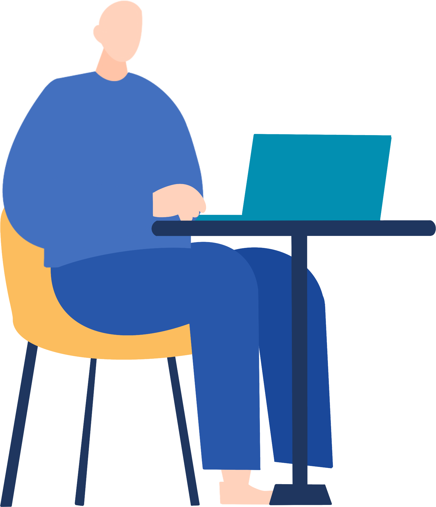 办公男生图片插画大全制作方法！