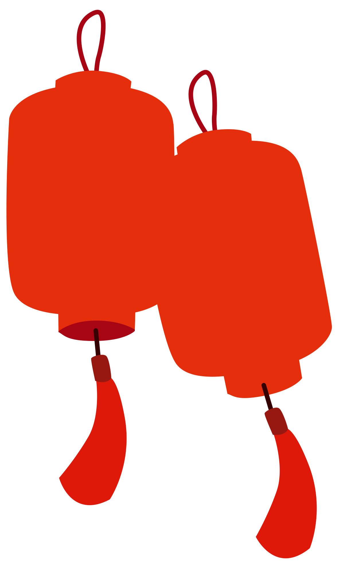 灯笼素材免抠如何画？