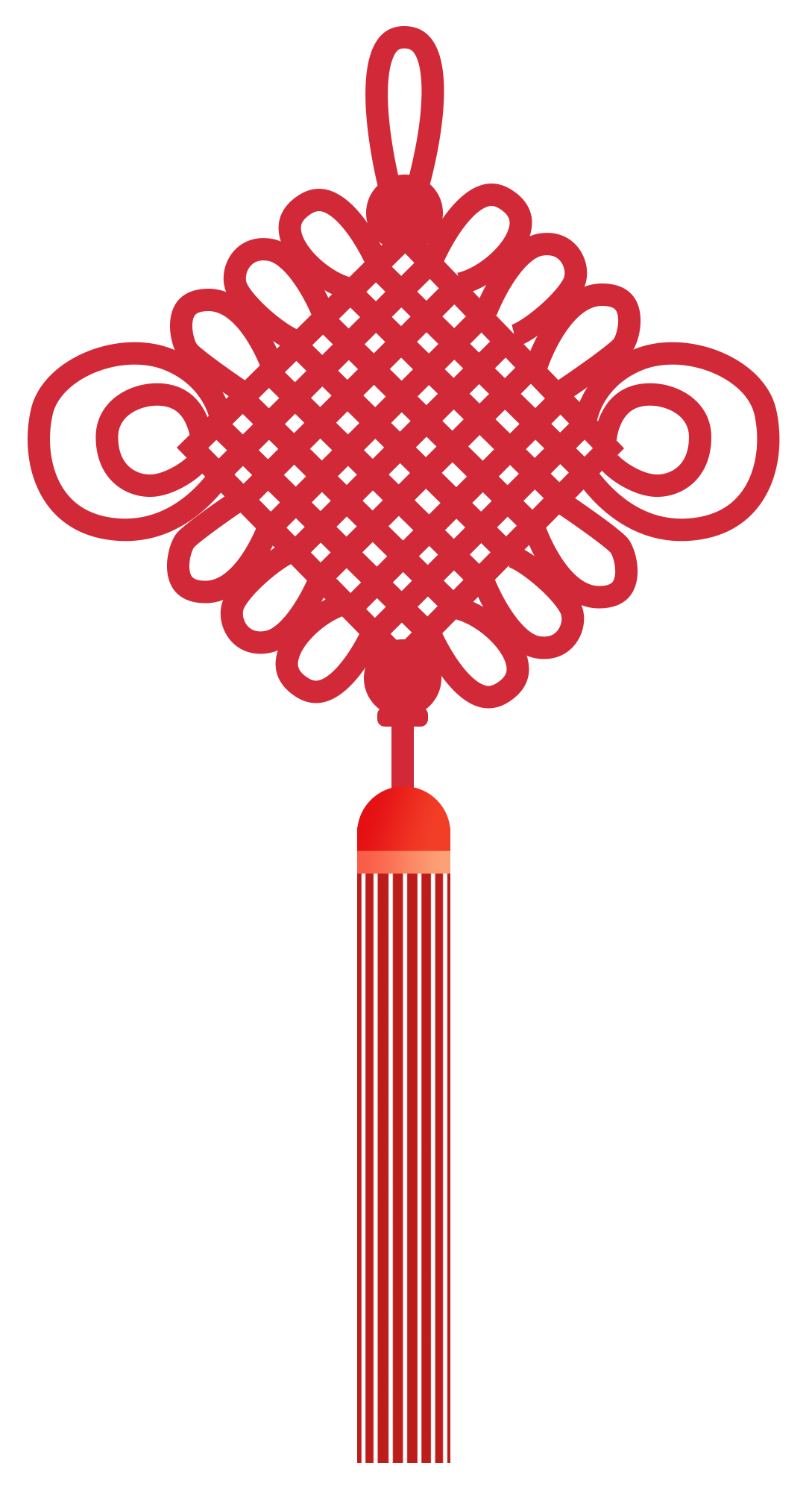 中国结绘画图片怎么画？