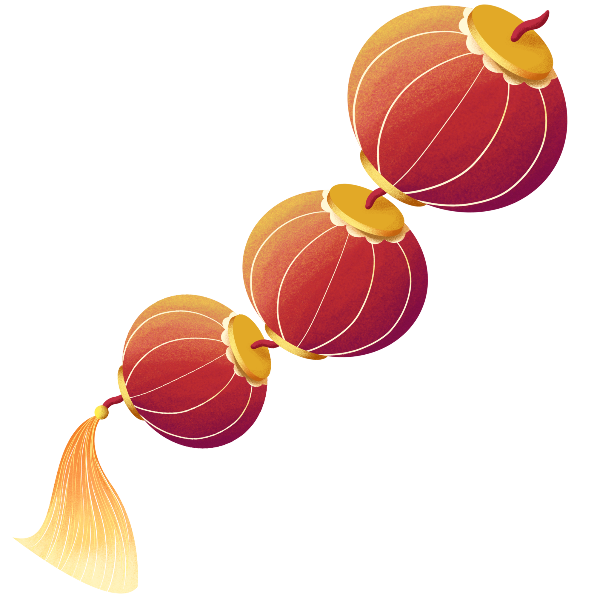 灯笼图案图片制作方法！