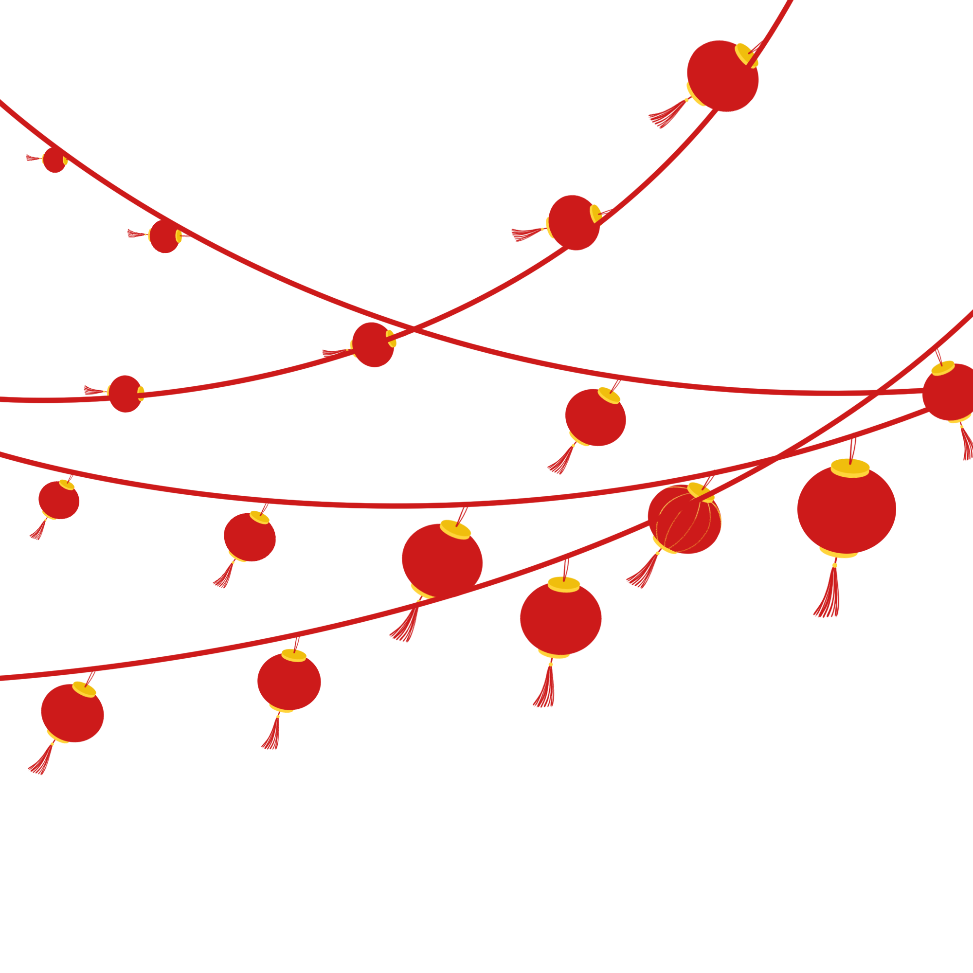 灯笼图片插画简单如何制作?