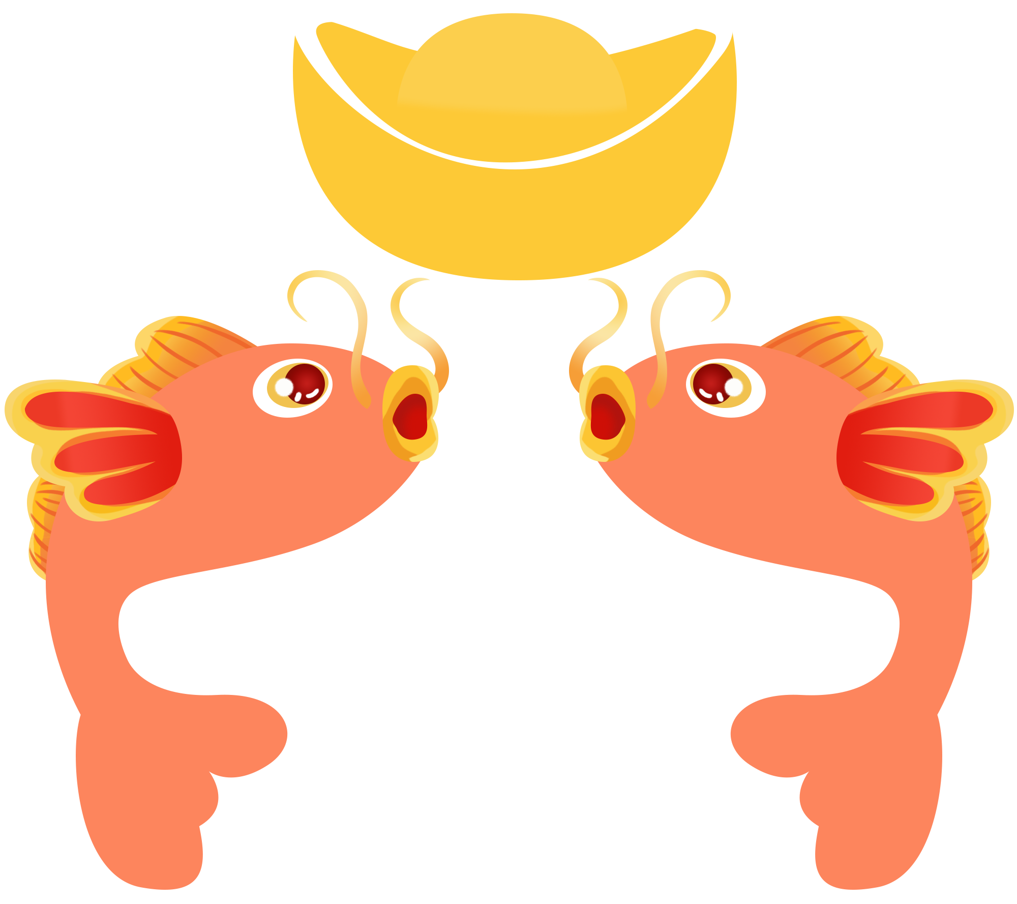 锦鲤元宝插画制作技巧！