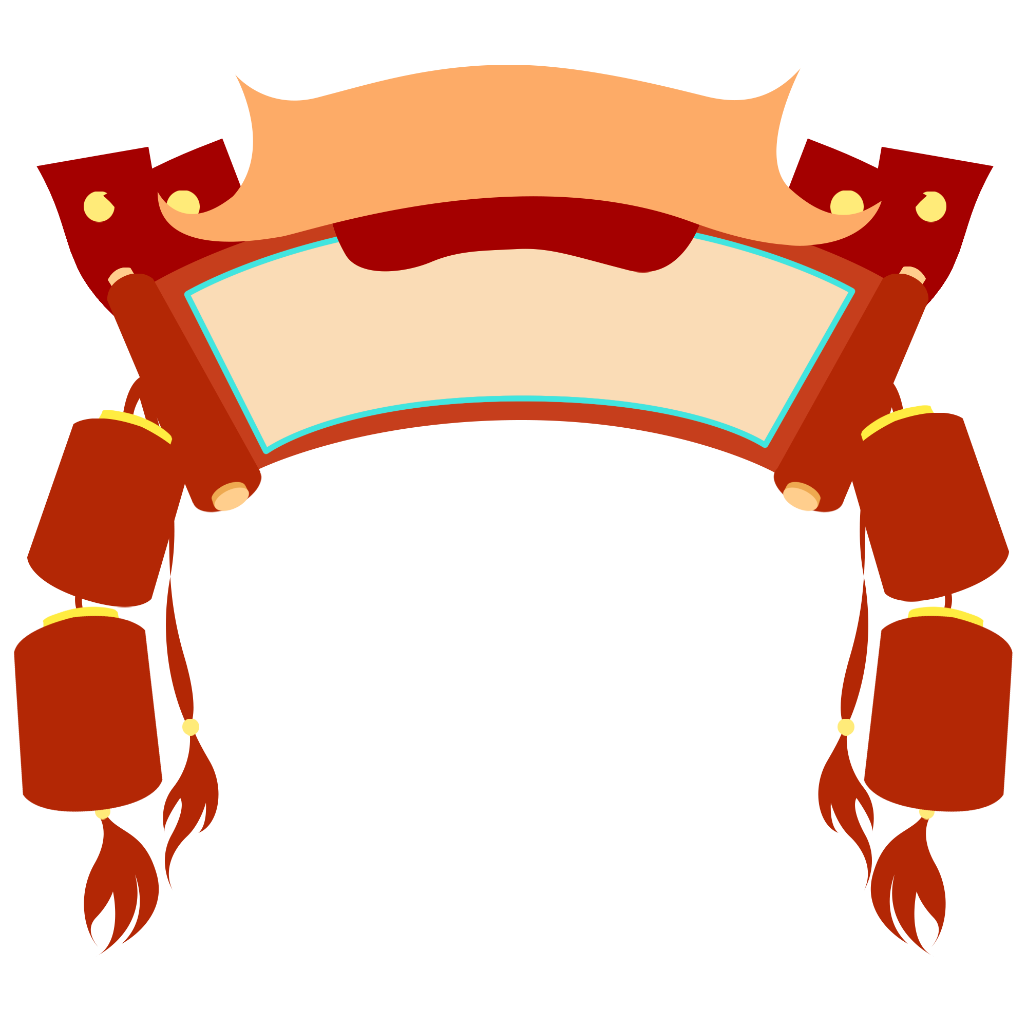 年货节装饰门插画图片创作方法！快速制作技巧！