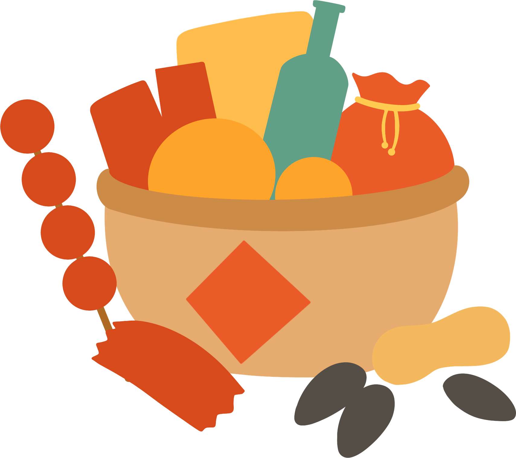 冰糖葫芦画图红包制作方法！