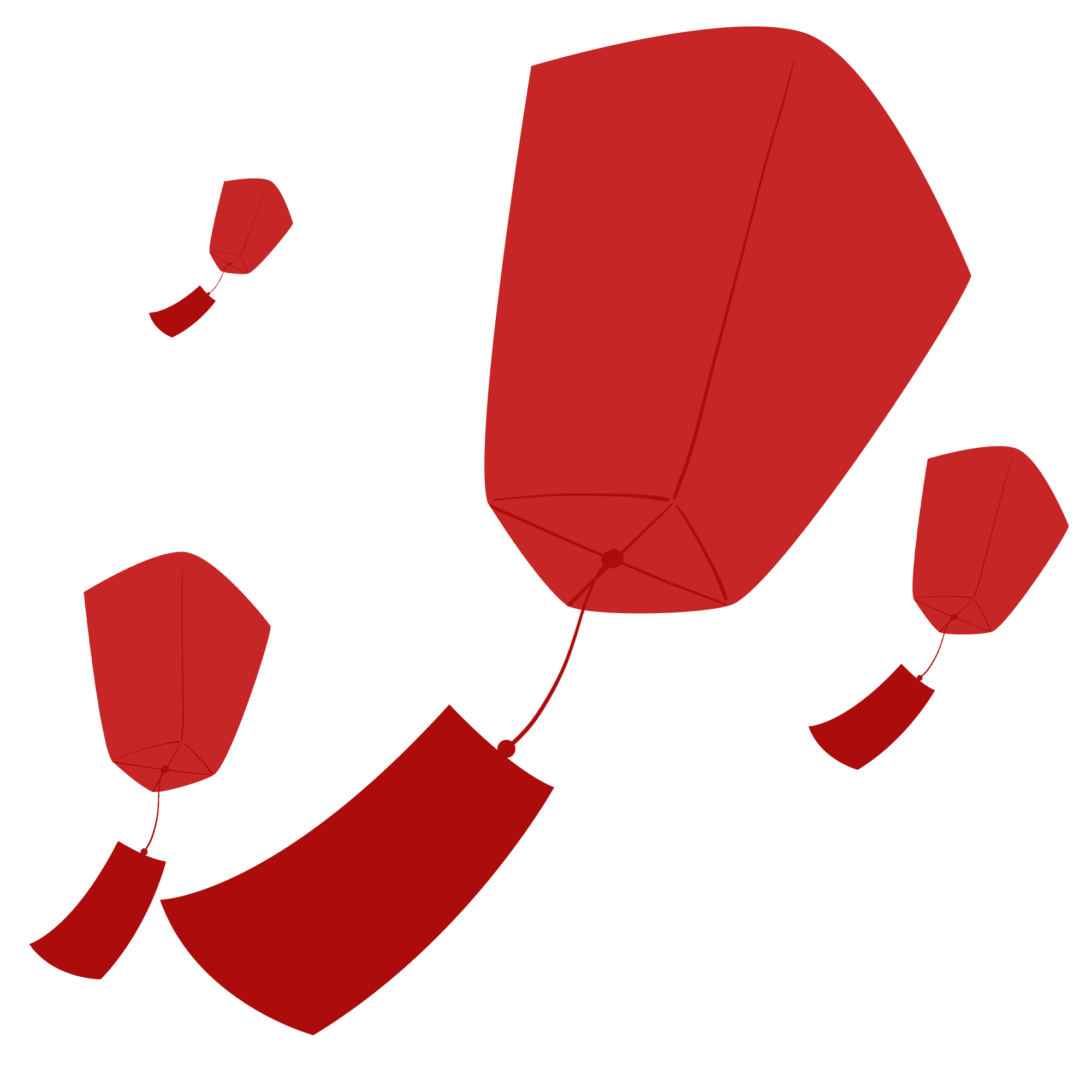 灯笼图片插画简单怎样画？