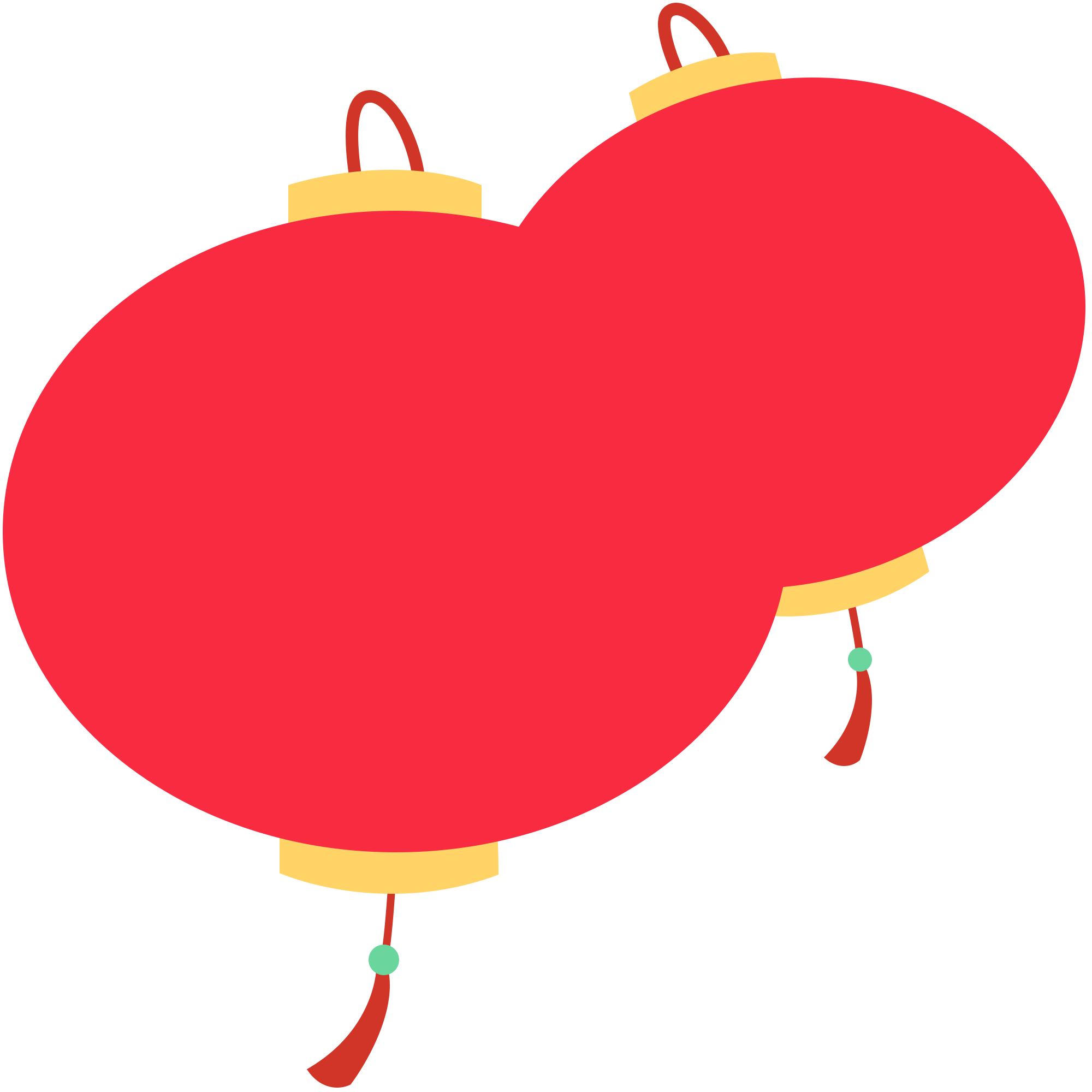 灯笼插画手绘制作技巧！