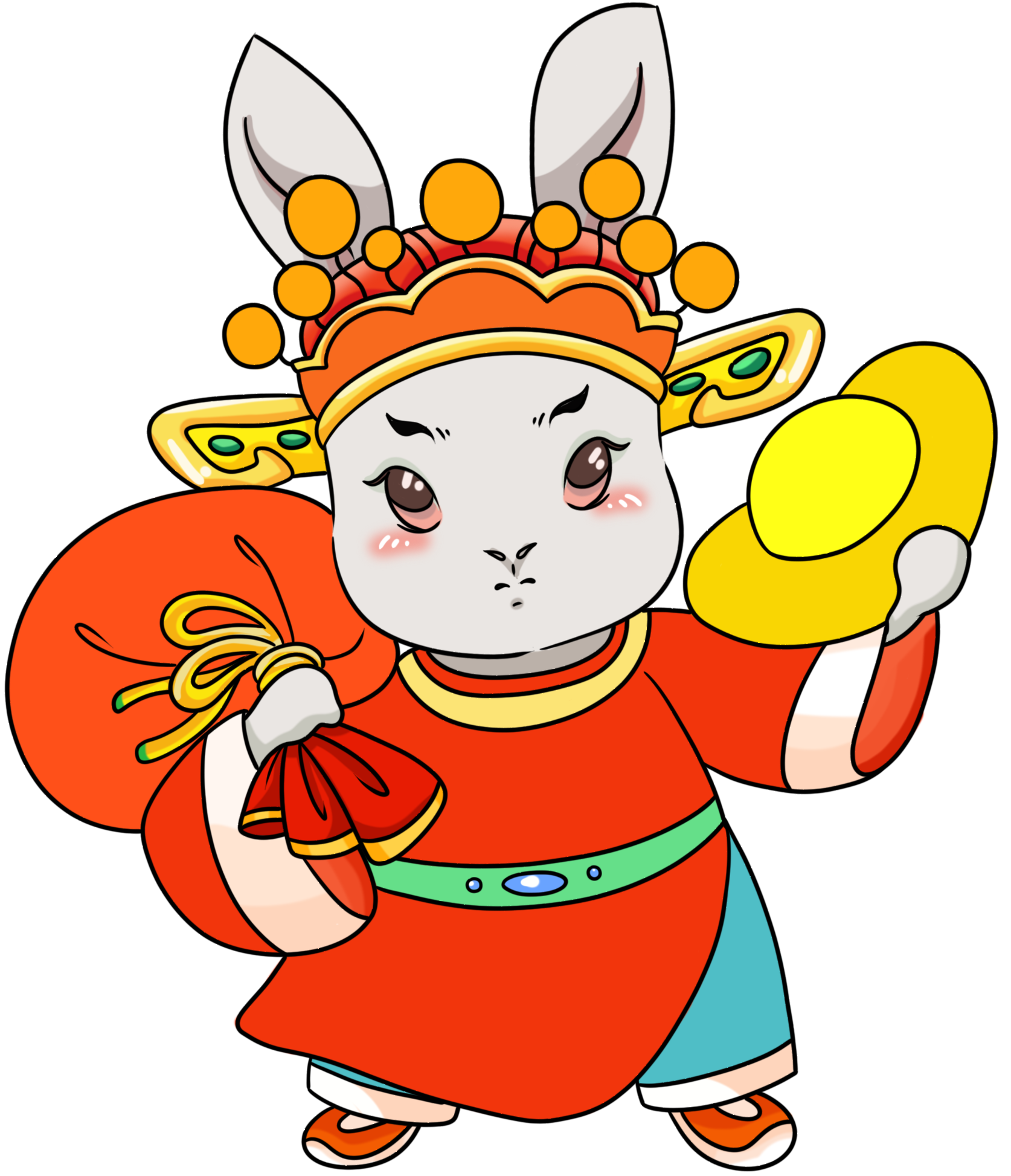 迎财神视频素材制作方法！