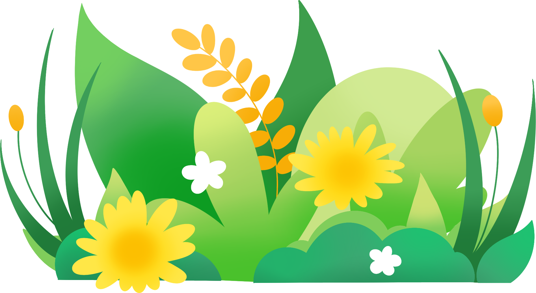 玫瑰花丛素材如何绘制?