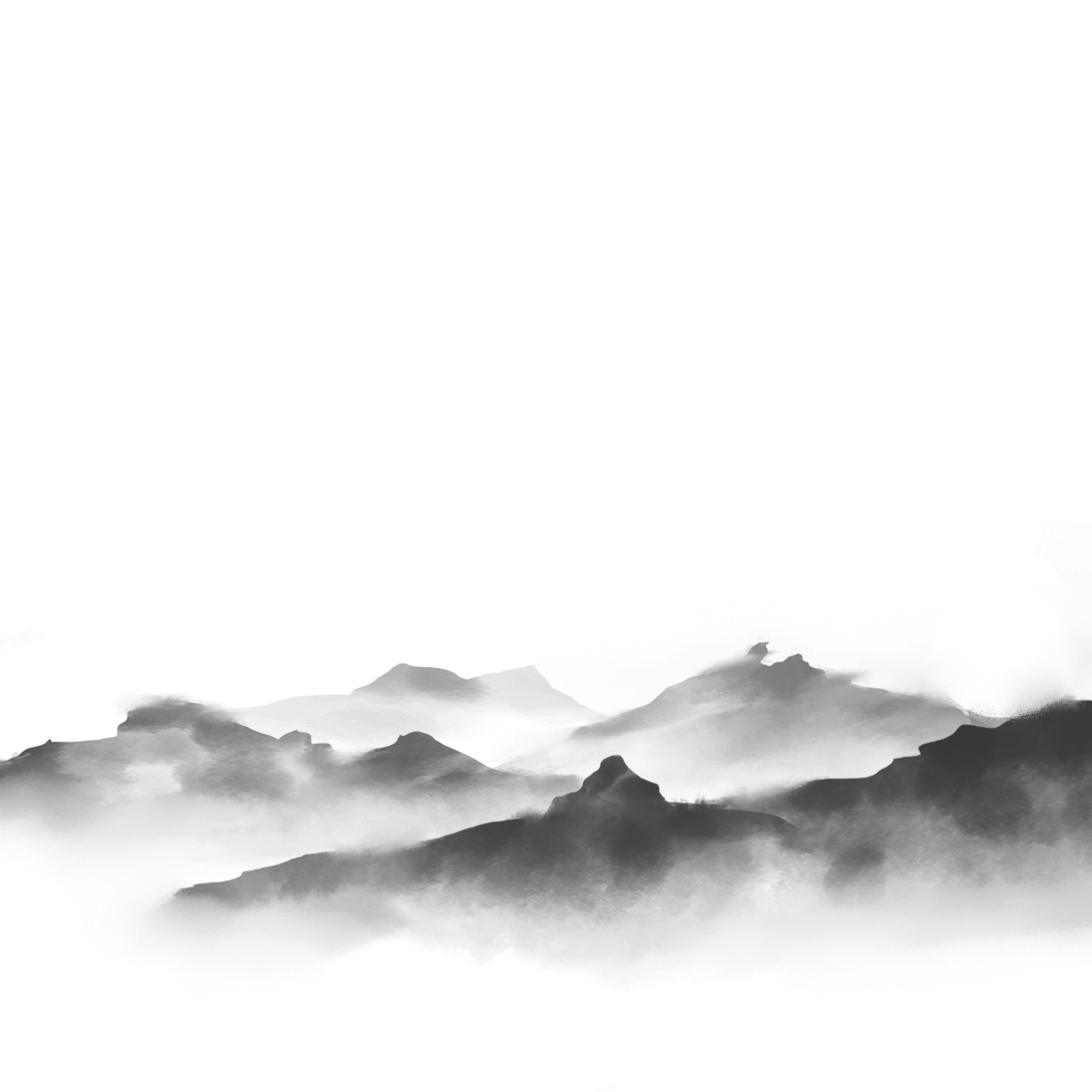 古风夕阳山大雁图片绘画大全如何画？