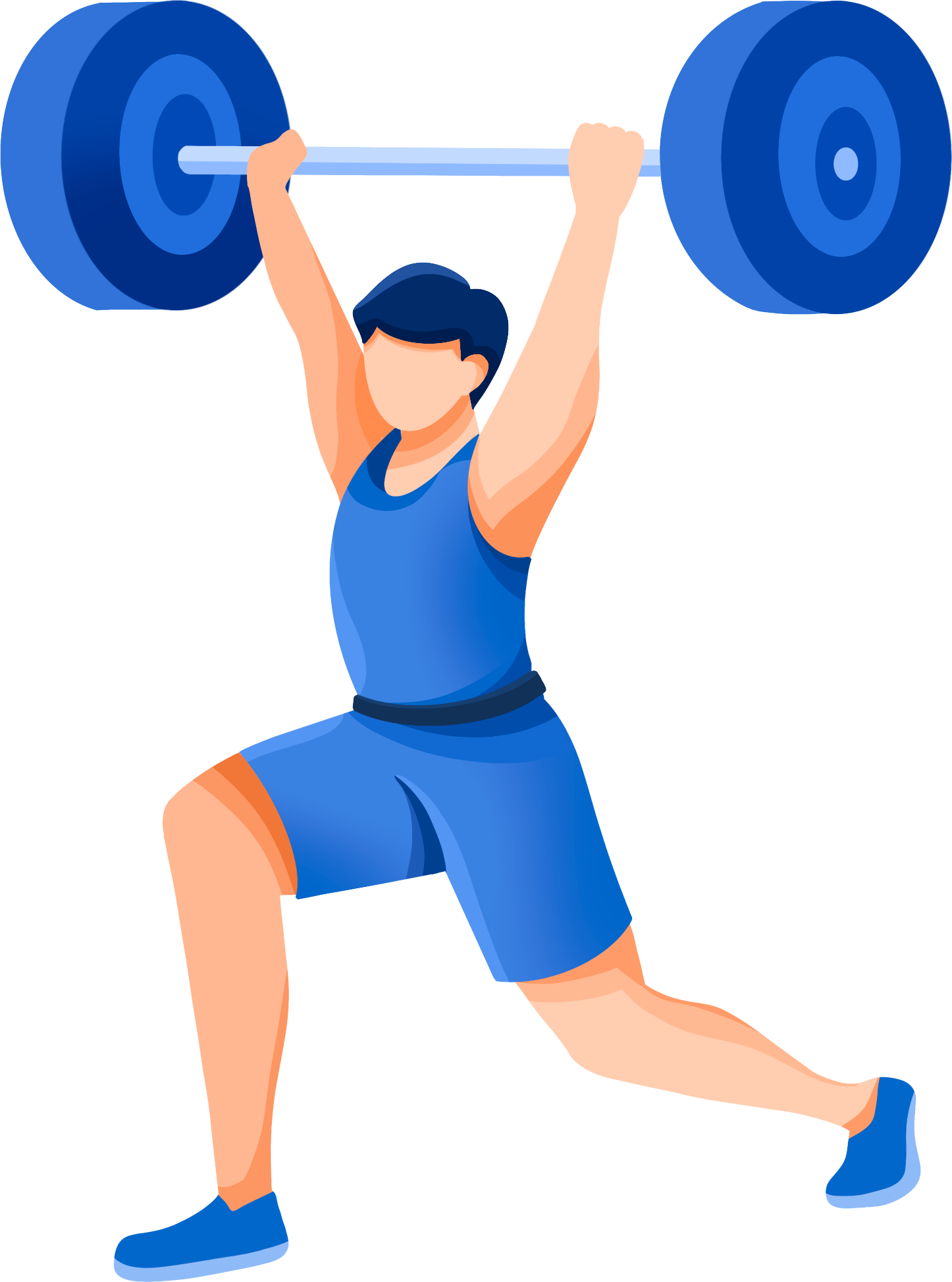 举重运动素材图片如何画？