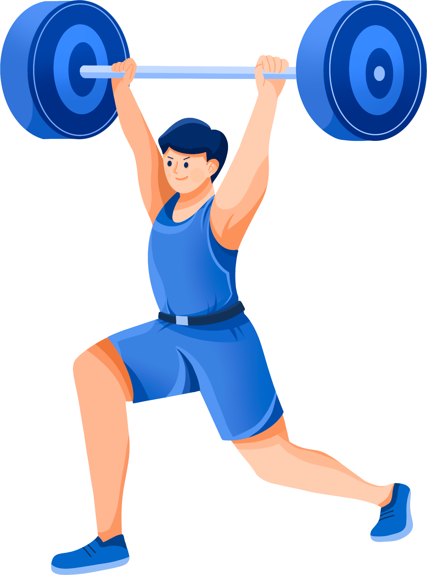 举重运动素材图片如何画？