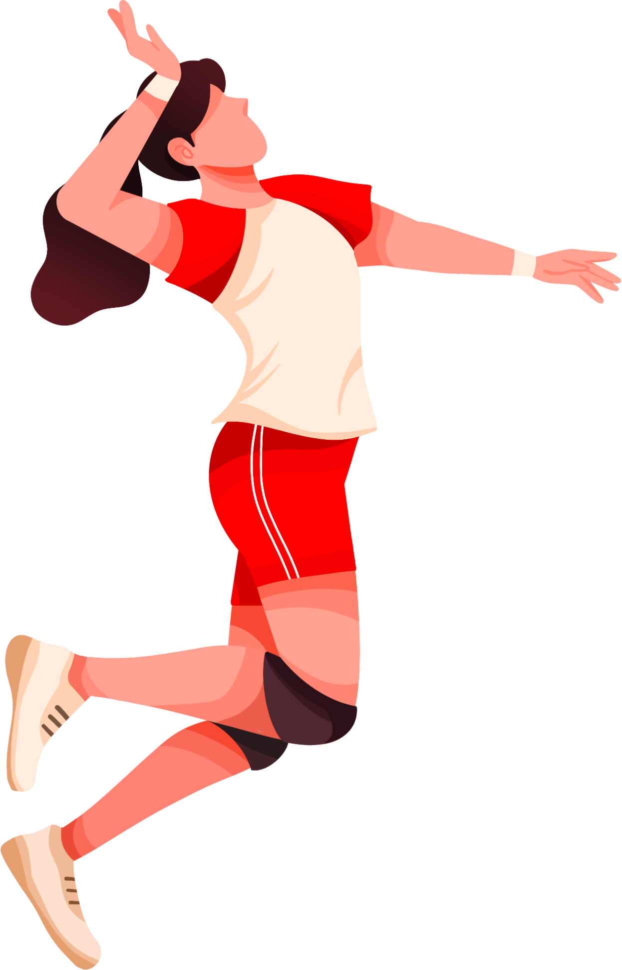 排球运动素材图片创作方法！快速制作技巧！