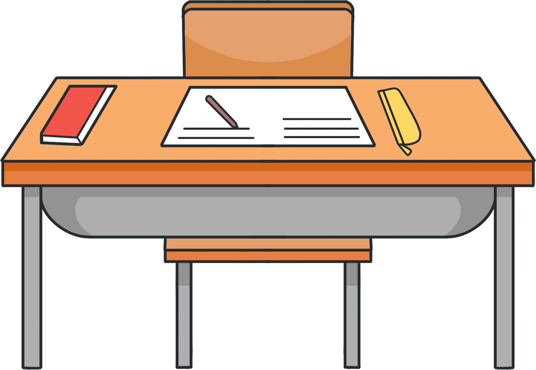 课桌绘画图片如何绘制?