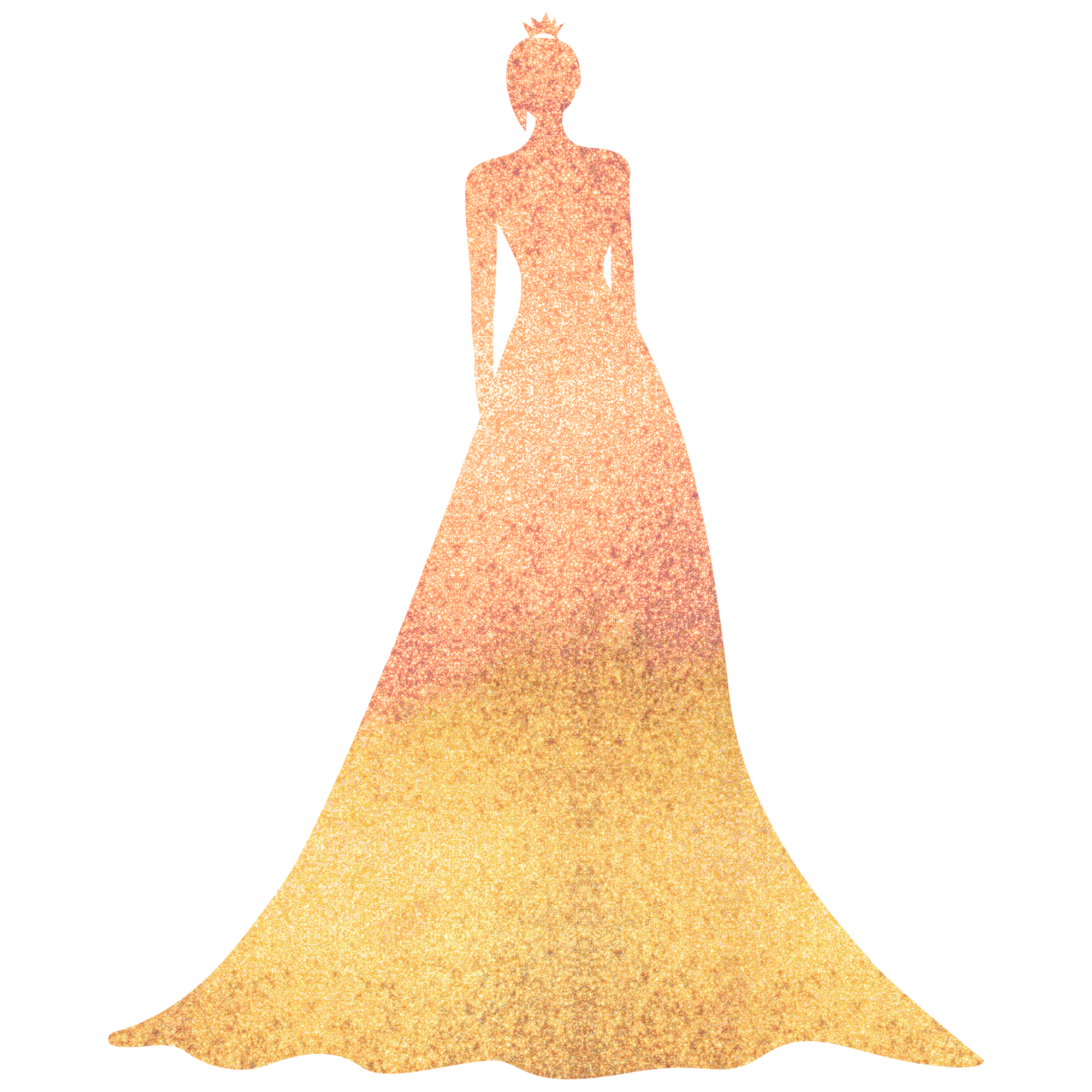 女神剪影插画图片如何绘制?