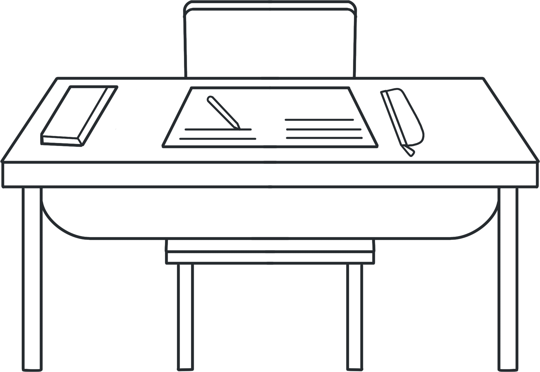 课桌绘画图片如何绘制?