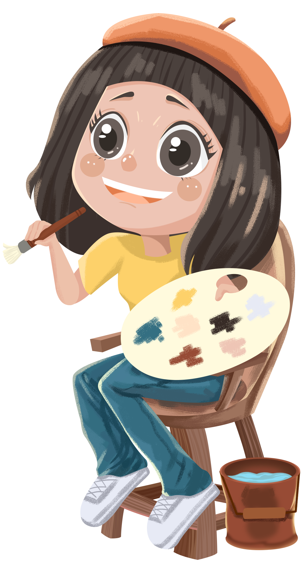 绘画插画图片怎么画？