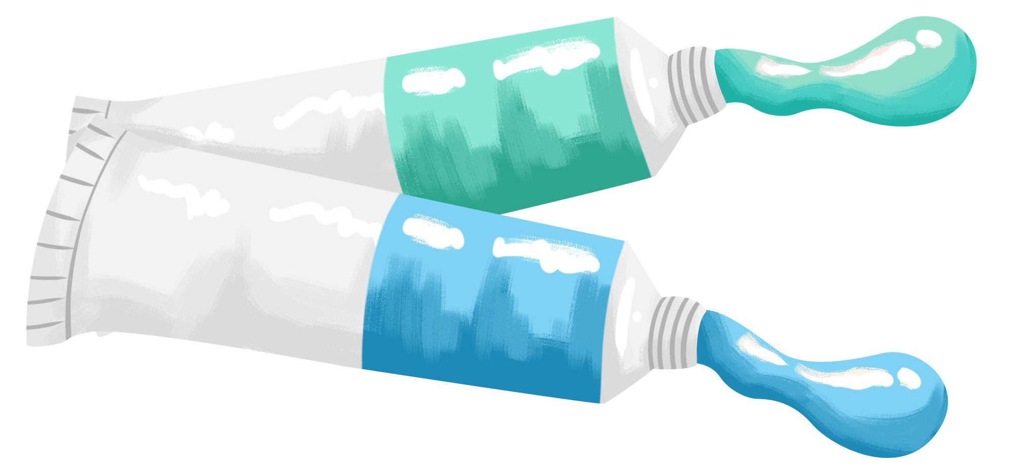 颜料插画图片大全怎样画？