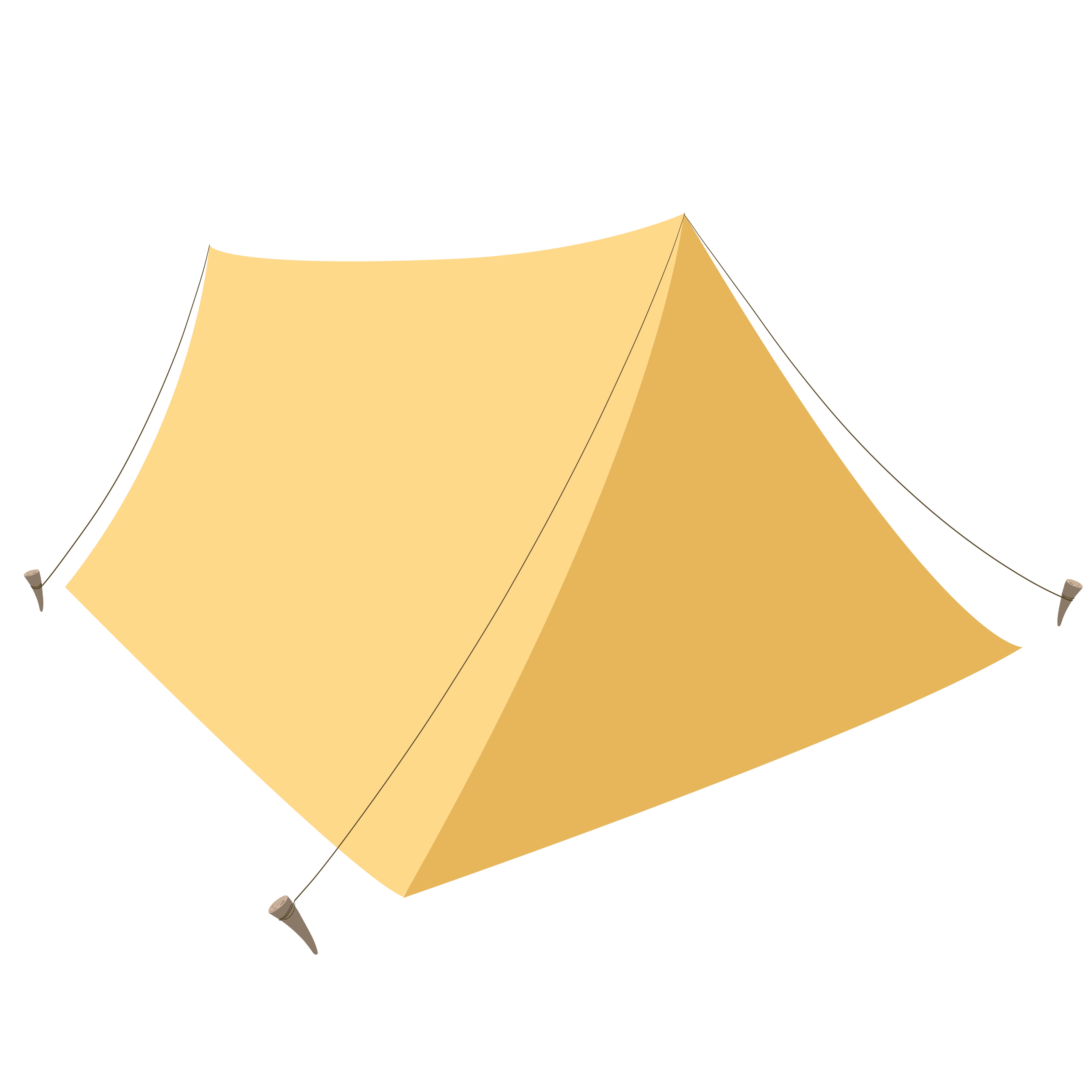 帐篷素材图片制作方法