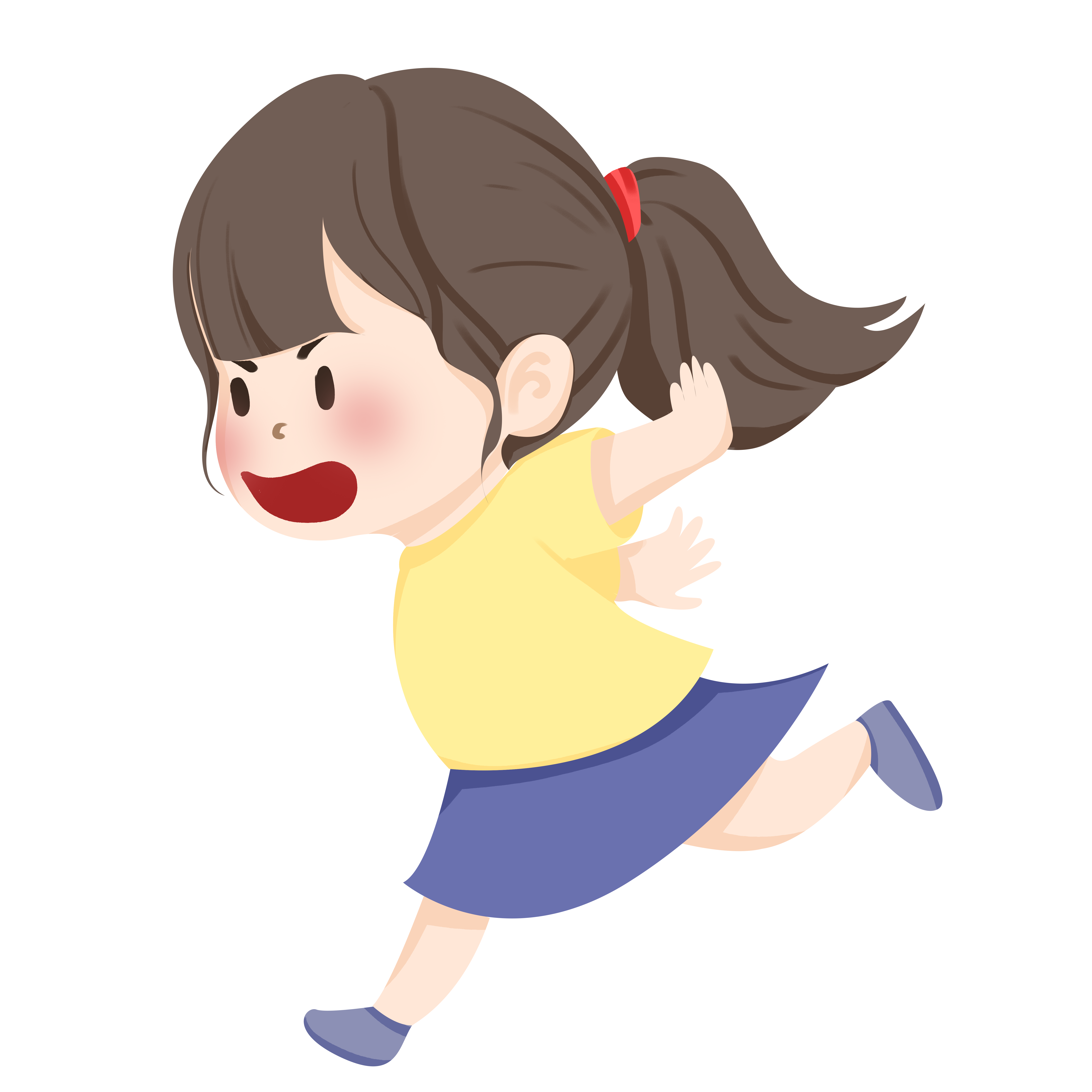卖火柴的小女孩插画制作技巧