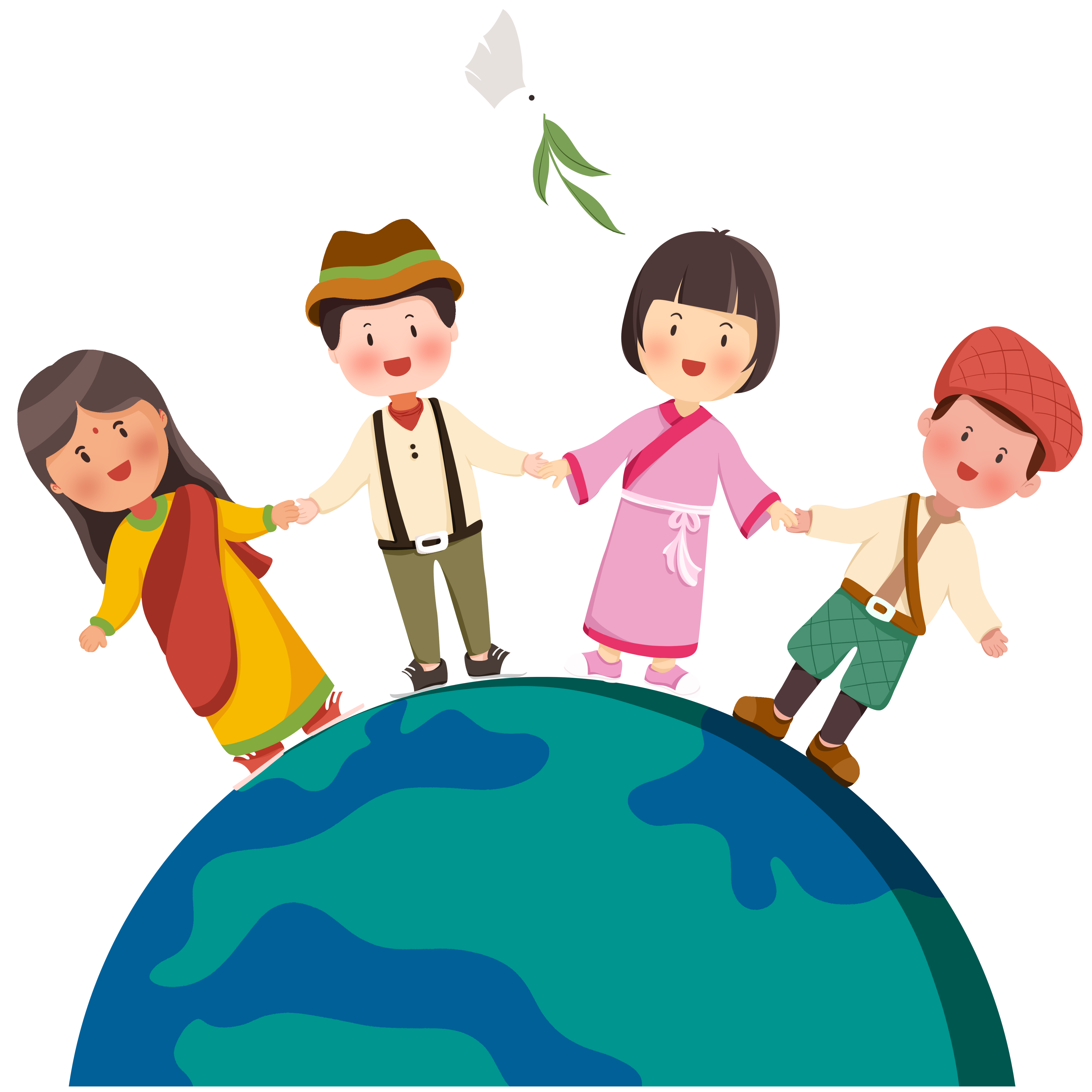 国际友谊绘画图片大全如何画