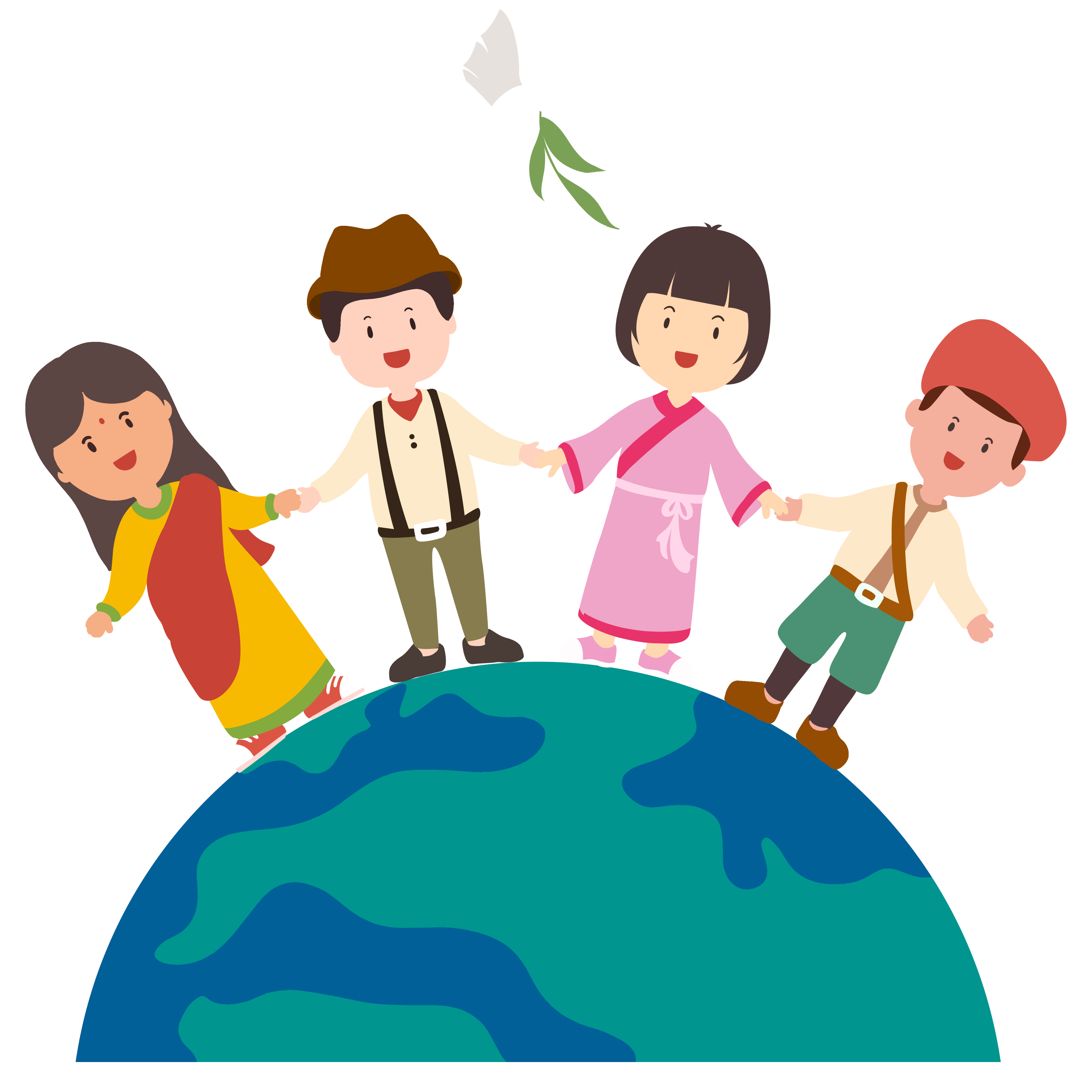 国际友谊绘画图片大全如何画