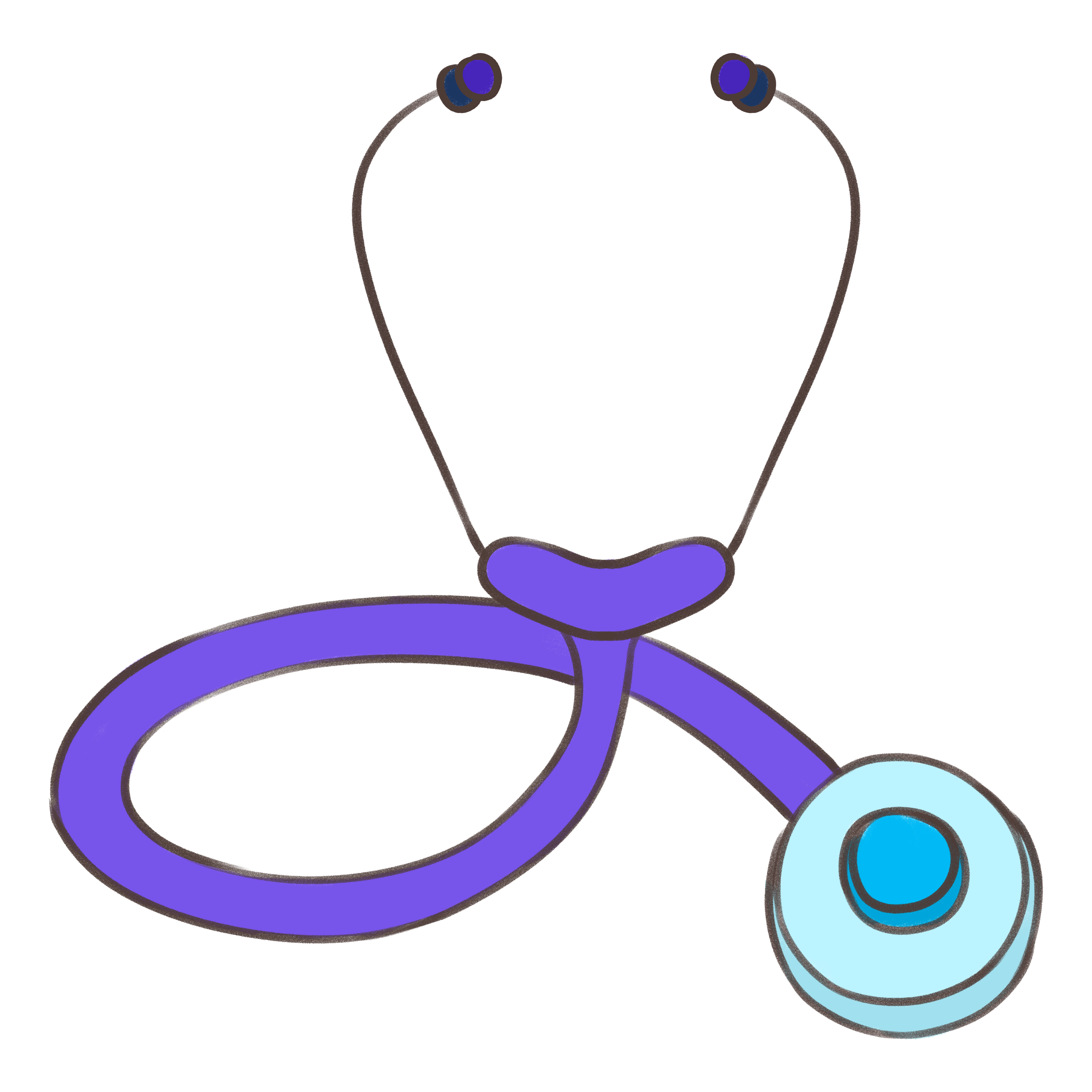 听诊器绘画图片如何制作