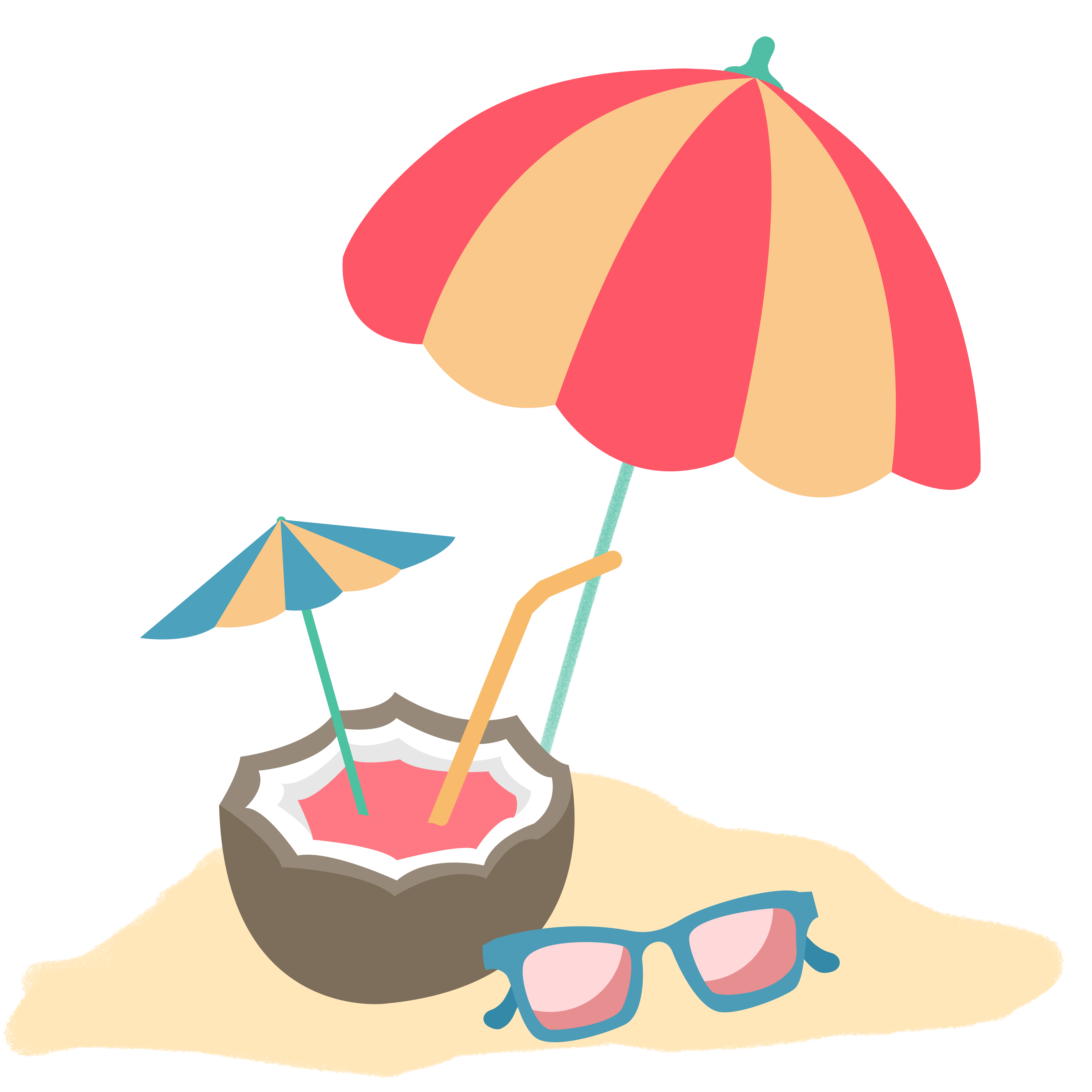 夏日素材图片制作技巧