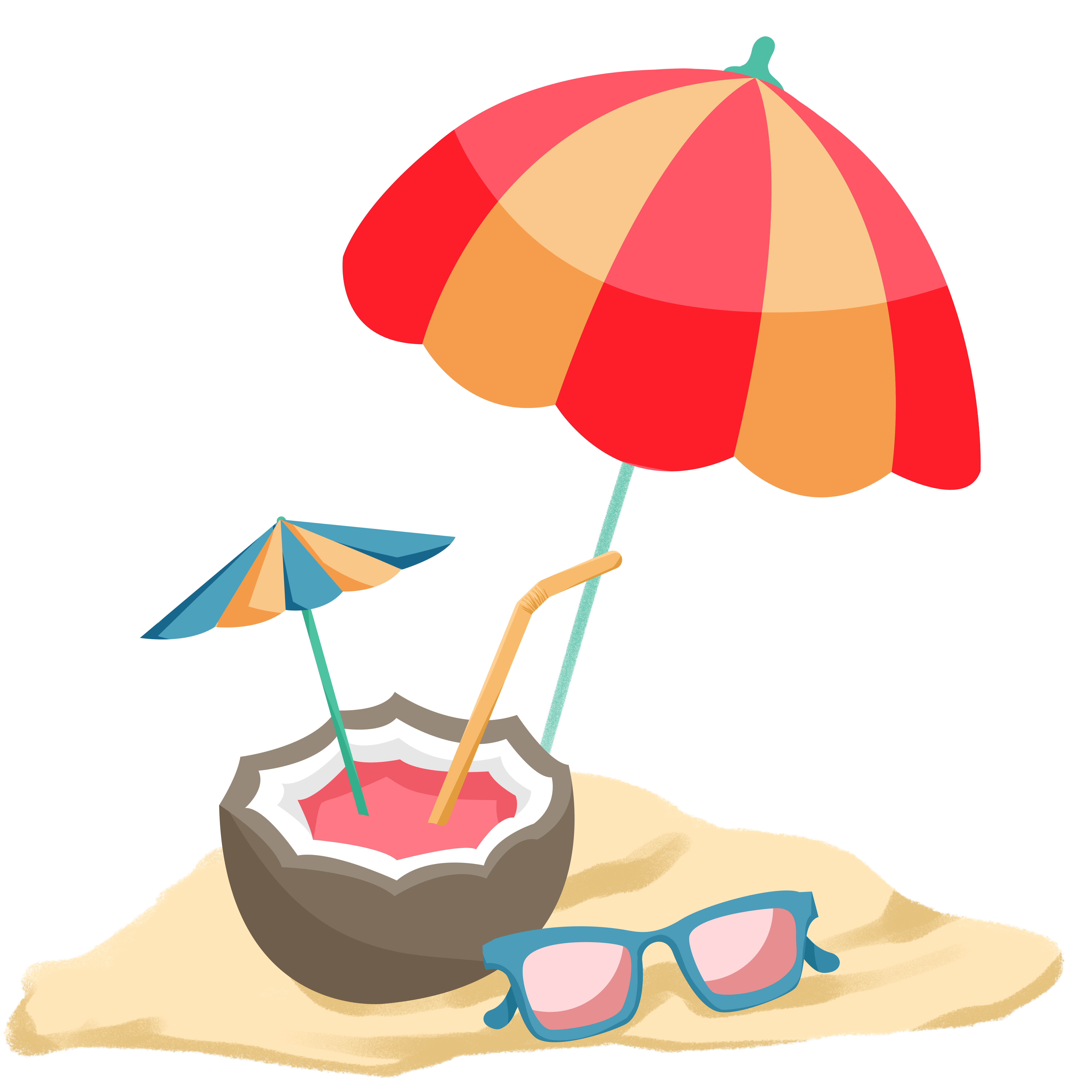 夏日素材图片制作技巧