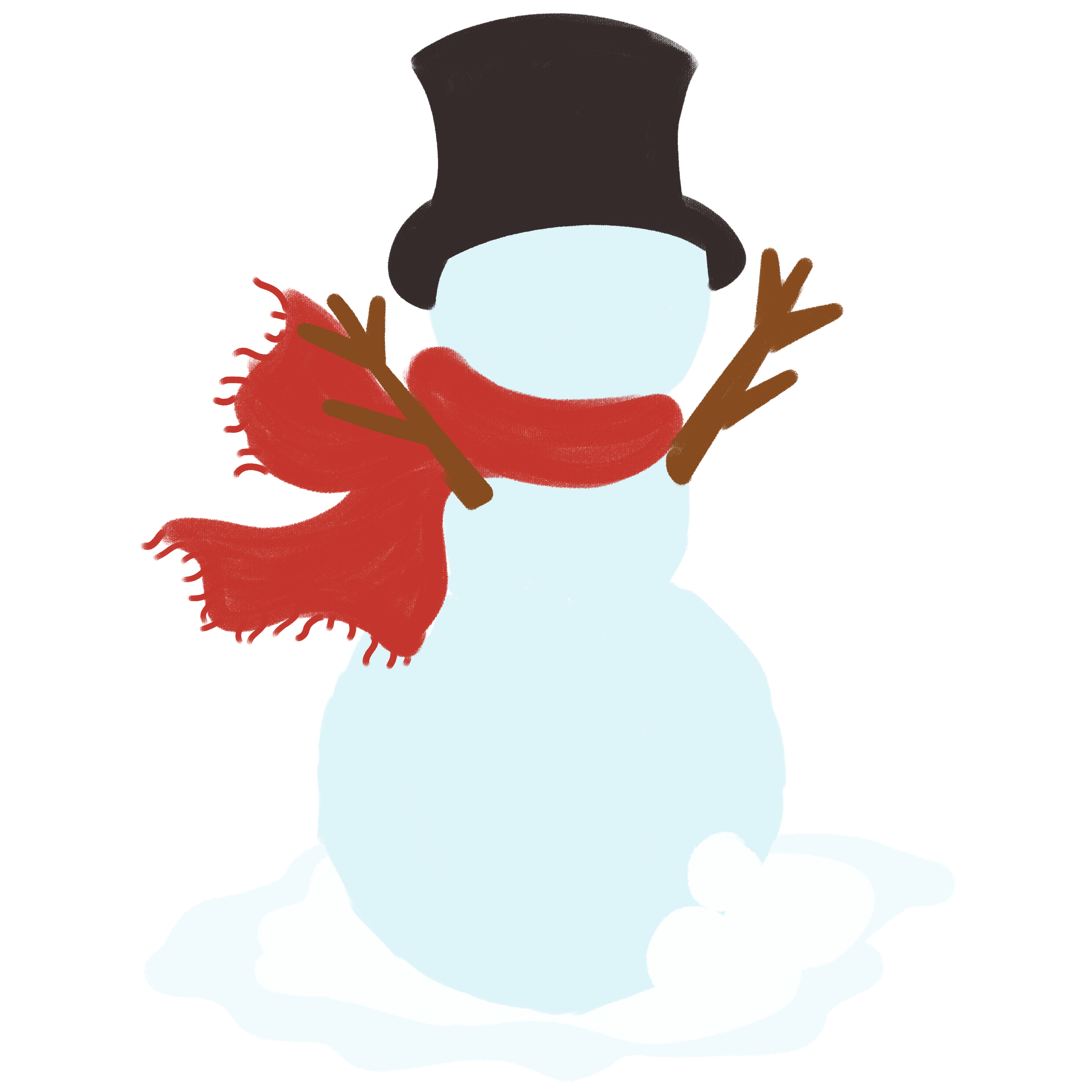 小雪素材视频怎么画