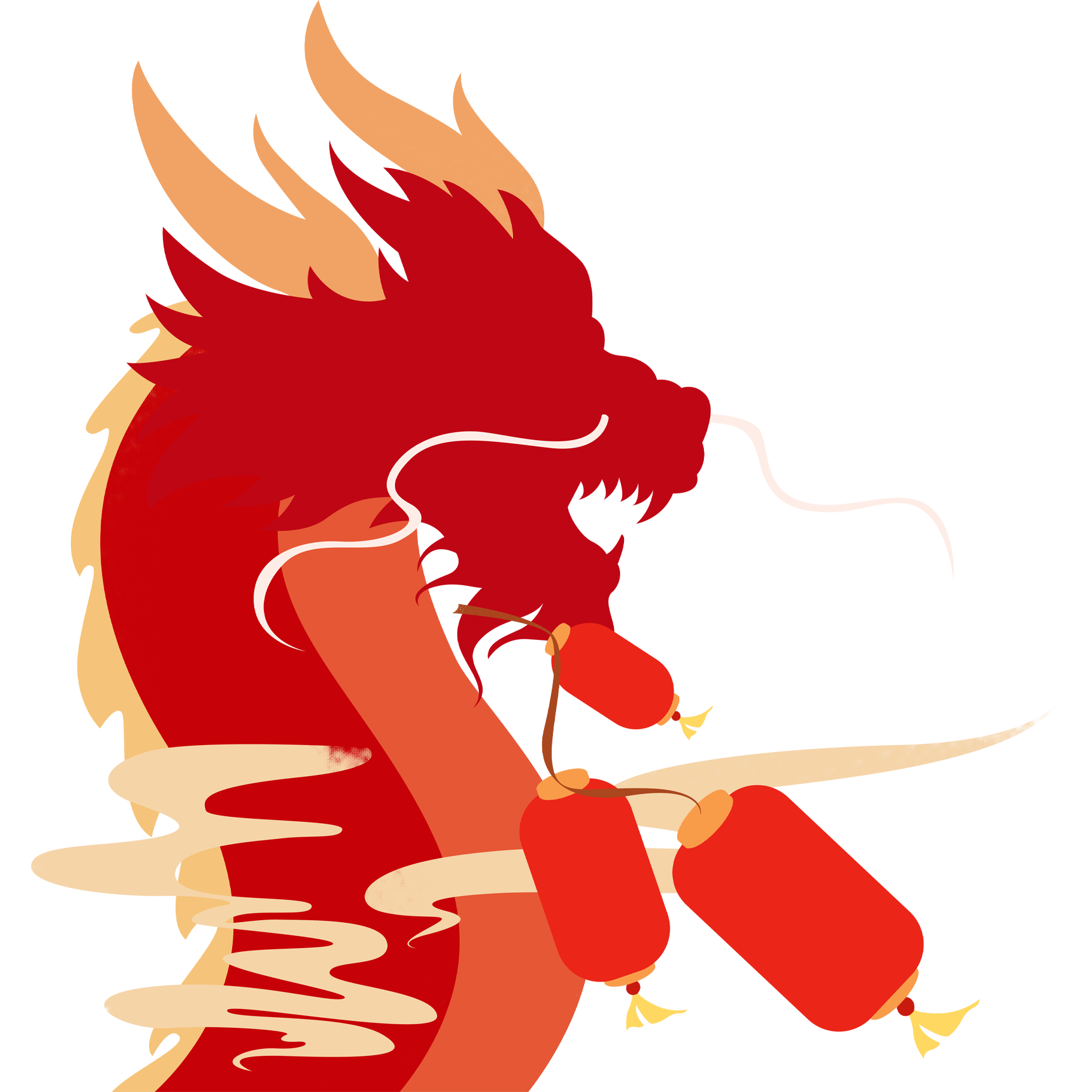 元旦插画图片制作方法