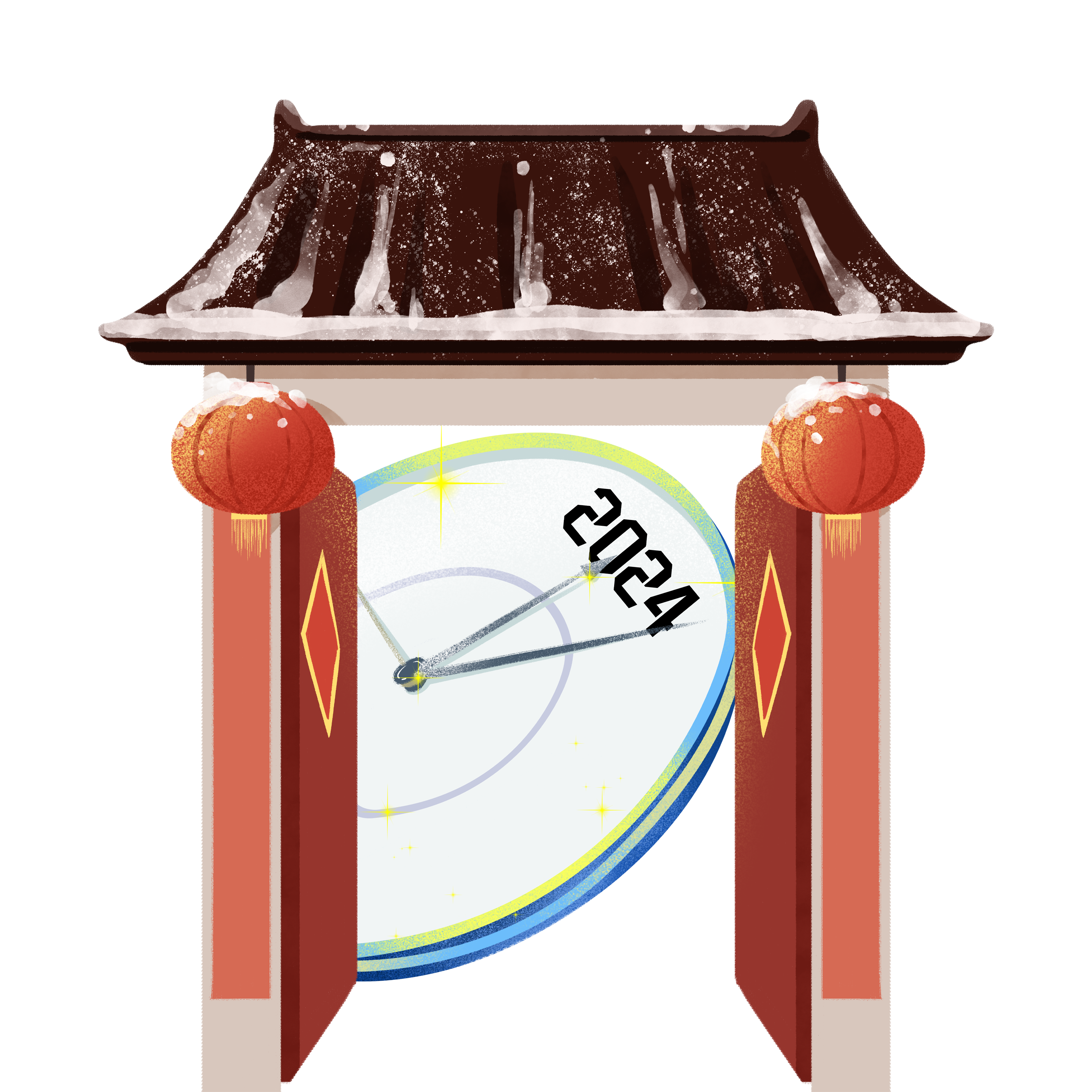 新年素材图片制作步骤