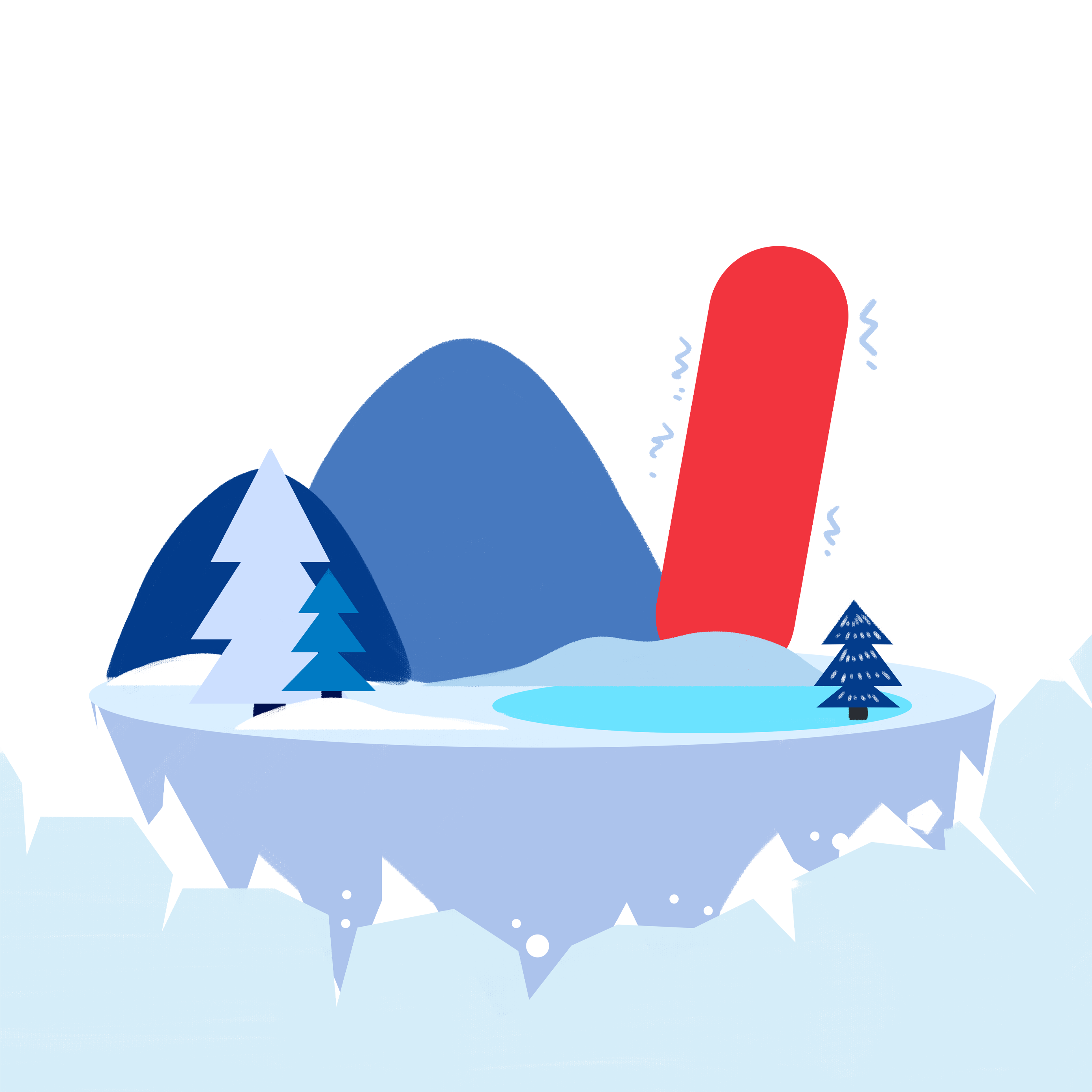 寒潮绘画图片如何绘制