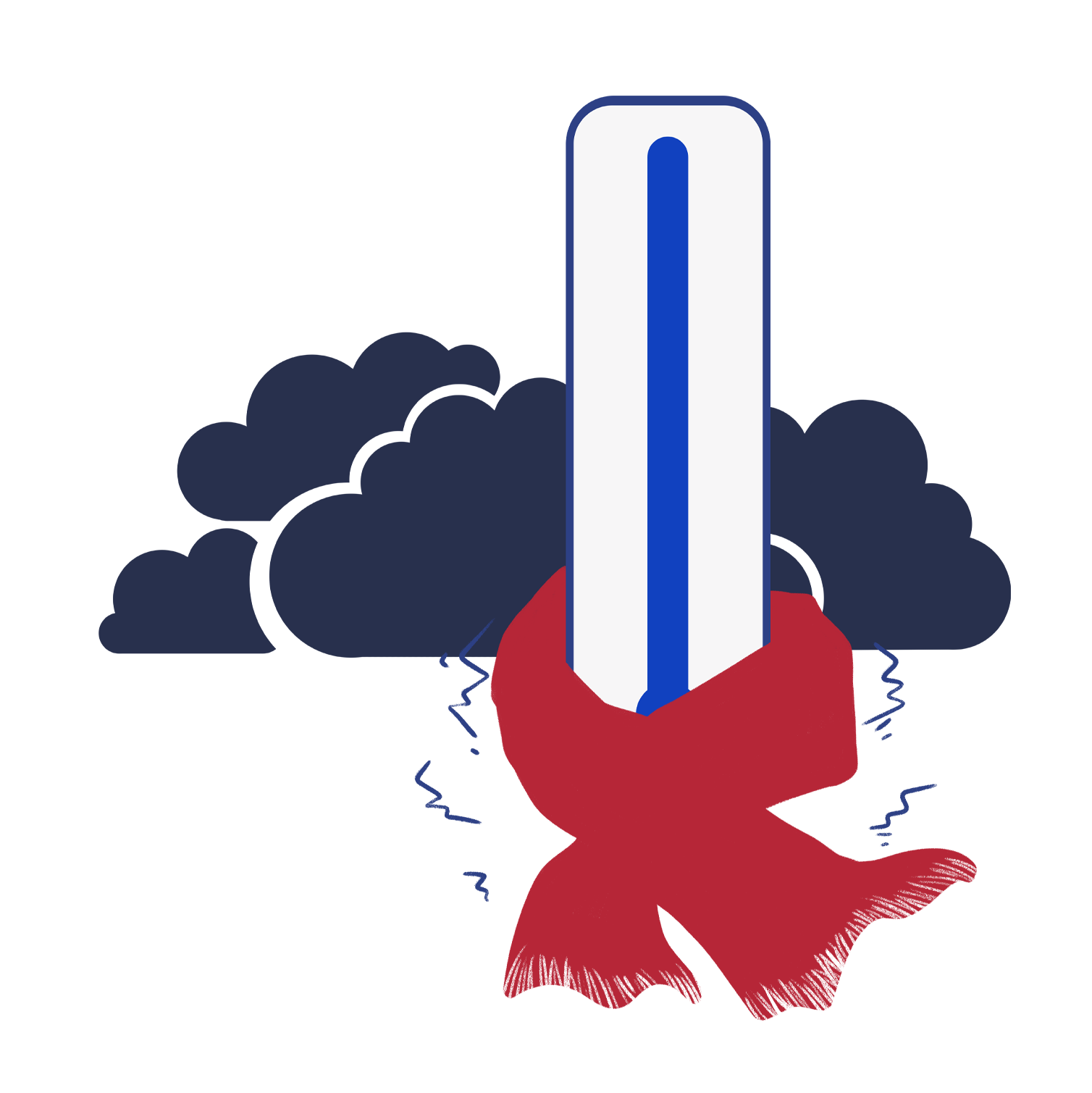 寒潮绘画图片如何制作