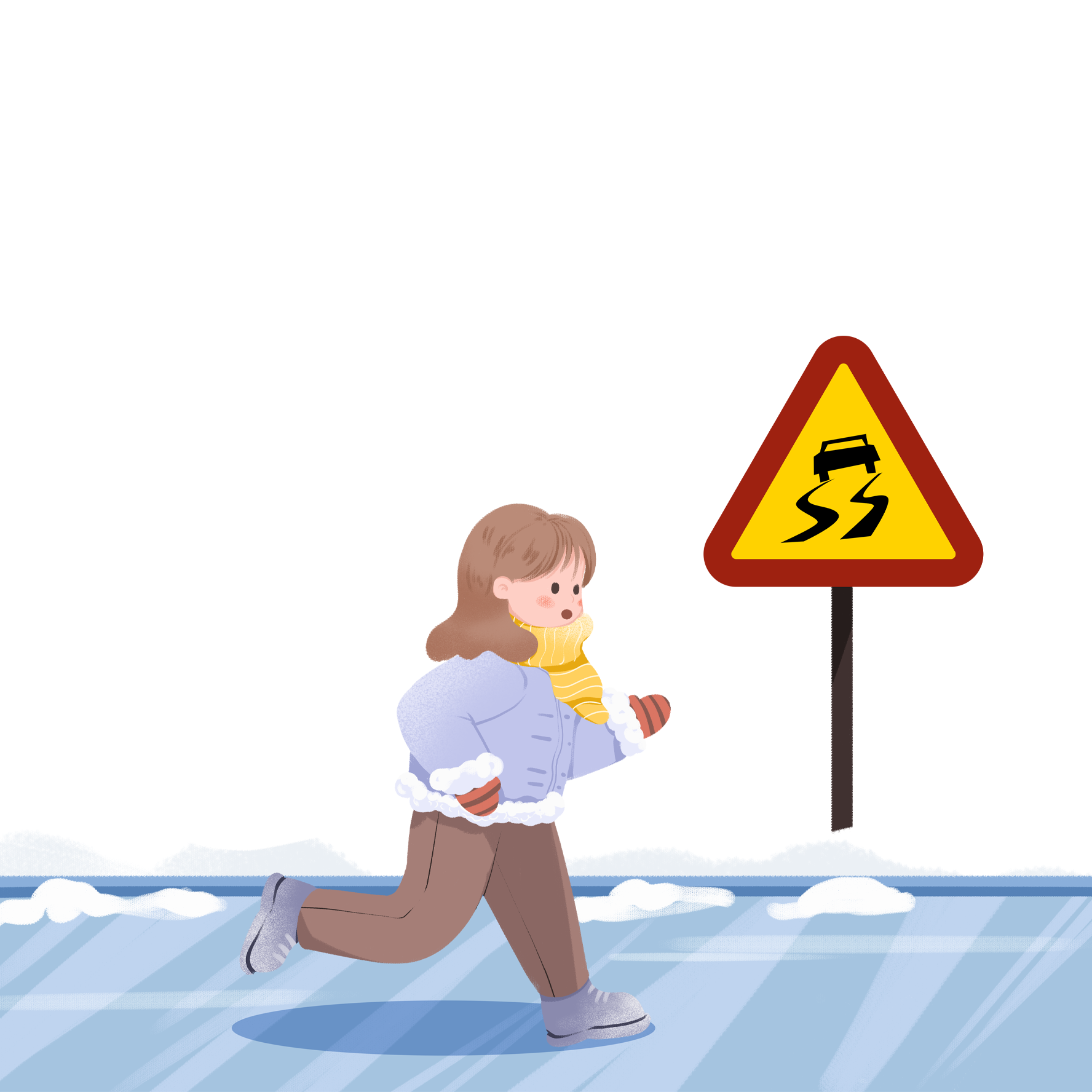 假期安全素材怎么画