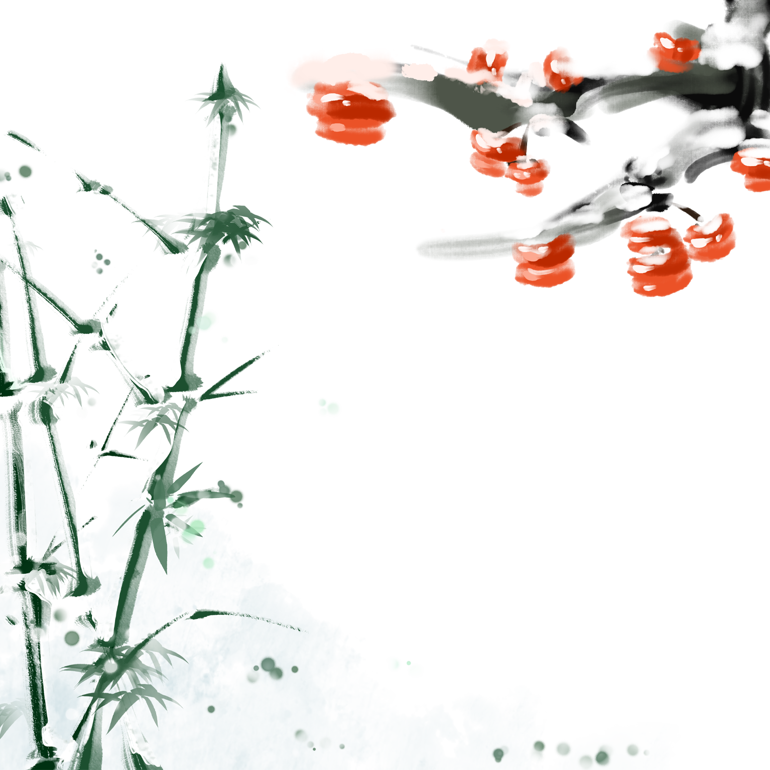 小寒素材图片制作方法